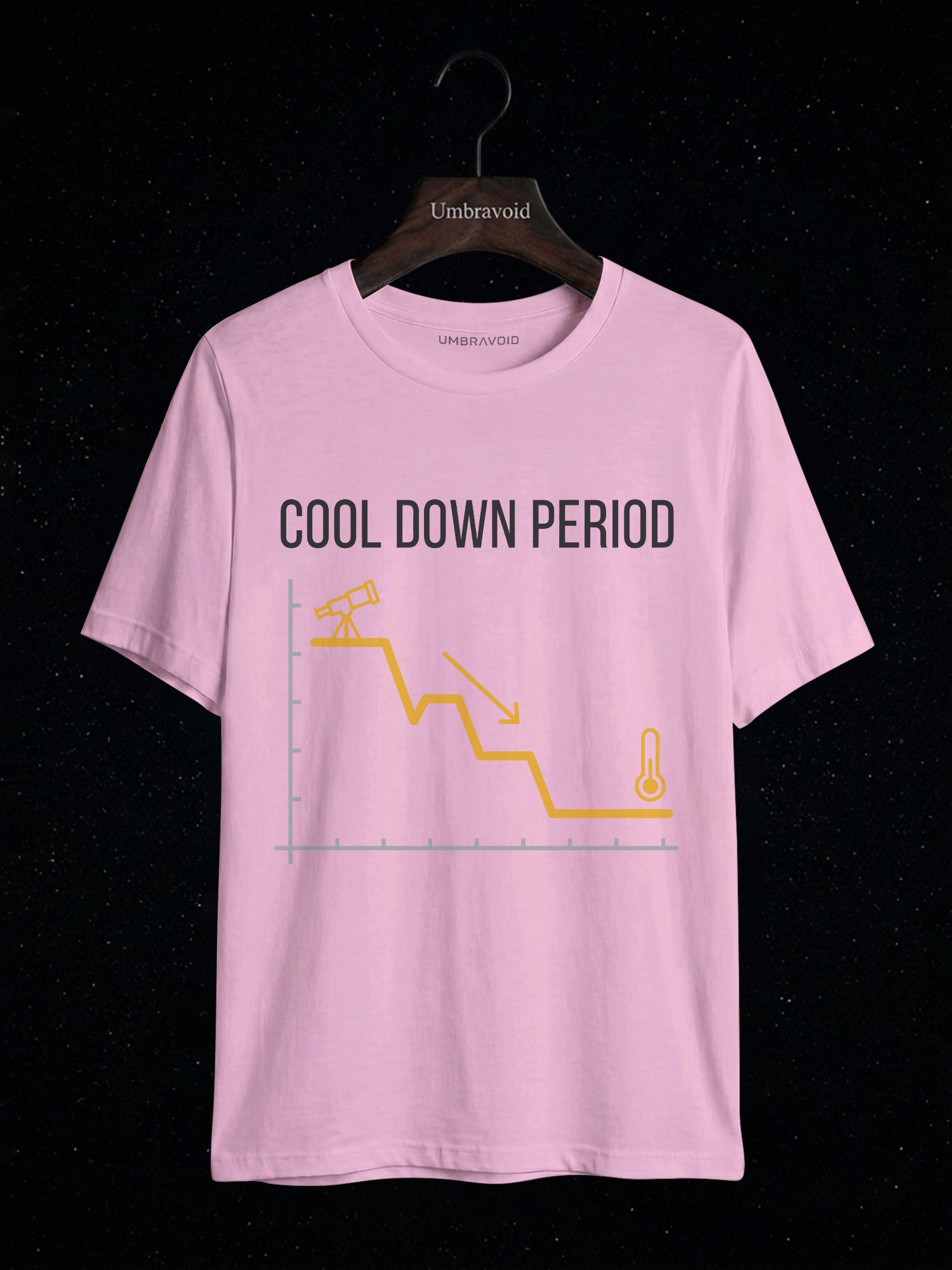 Cool Down Period astronomy t-shirt | Umbra Void