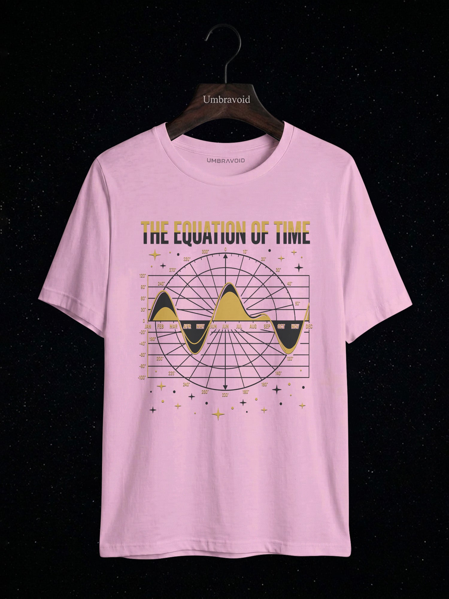 The Equation Of Time astronomy t-shirt | Umbra Void