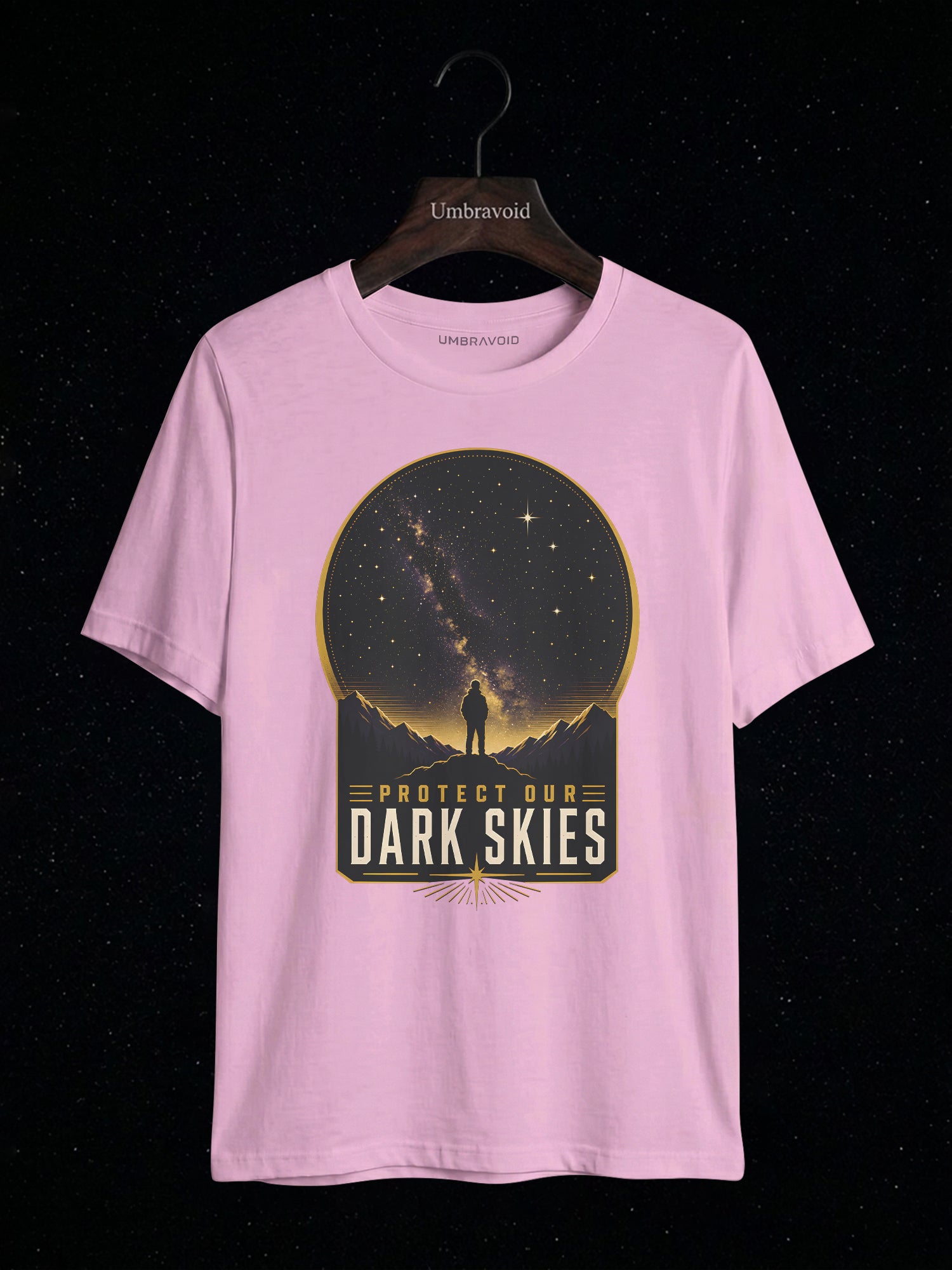 Protect Our Dark Skies astronomy t-shirt | Umbra Void