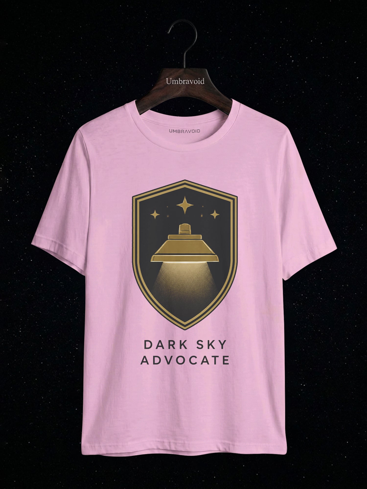 Dark Sky Advocate astronomy t-shirt | Umbra Void