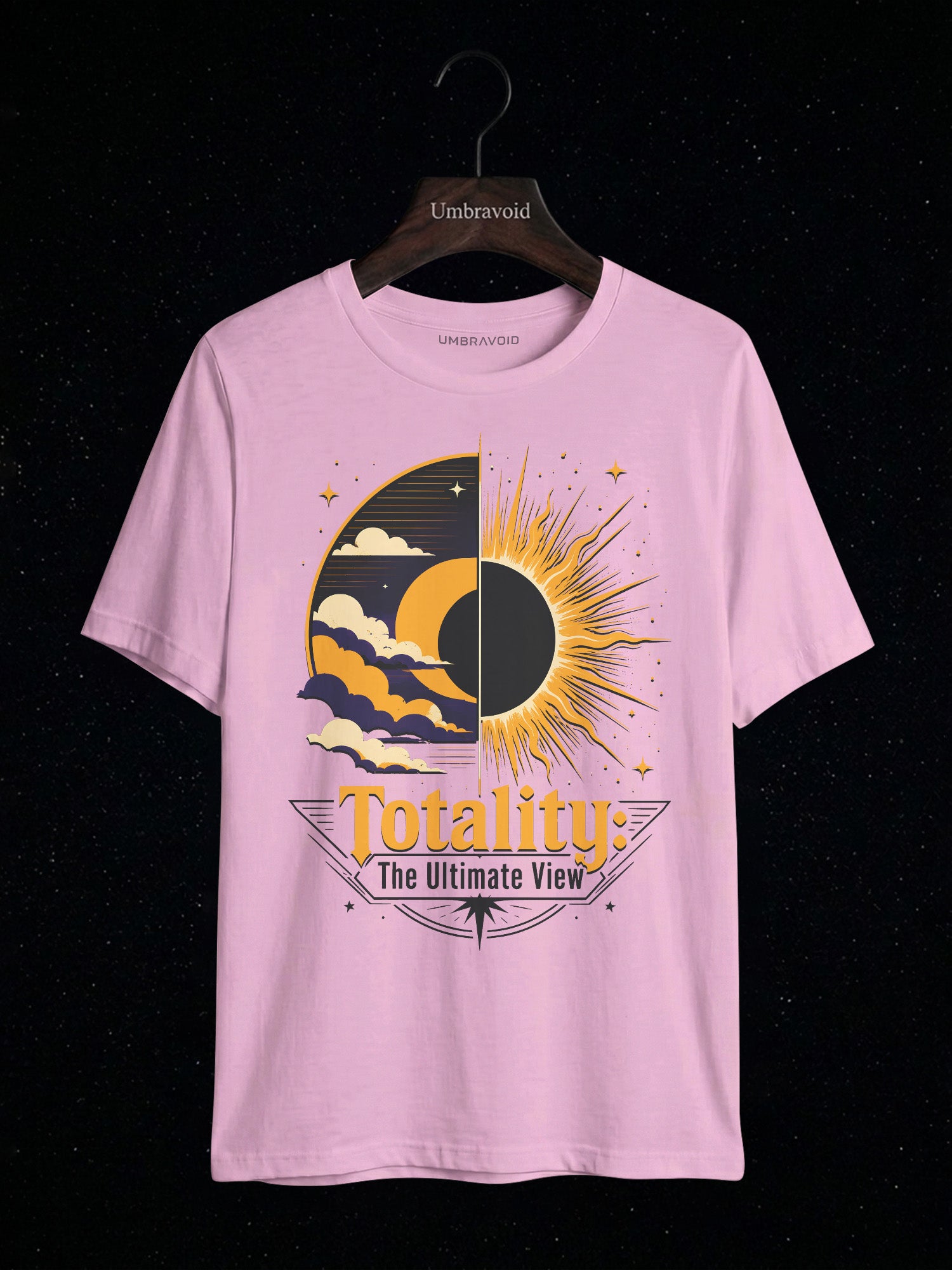 The Ultimate View astronomy t-shirt | Umbra Void