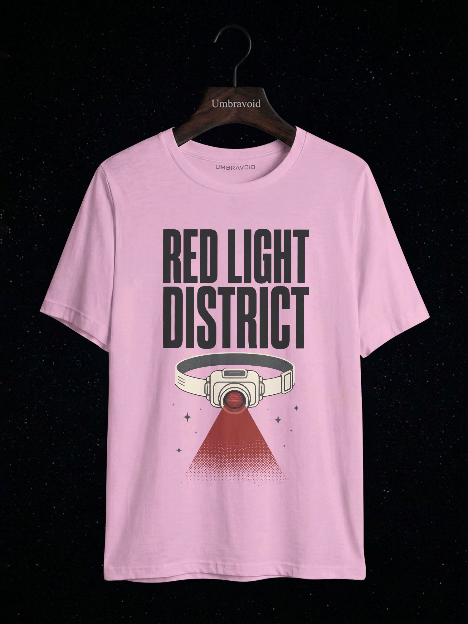 Red Light District astronomy t-shirt | Umbra Void