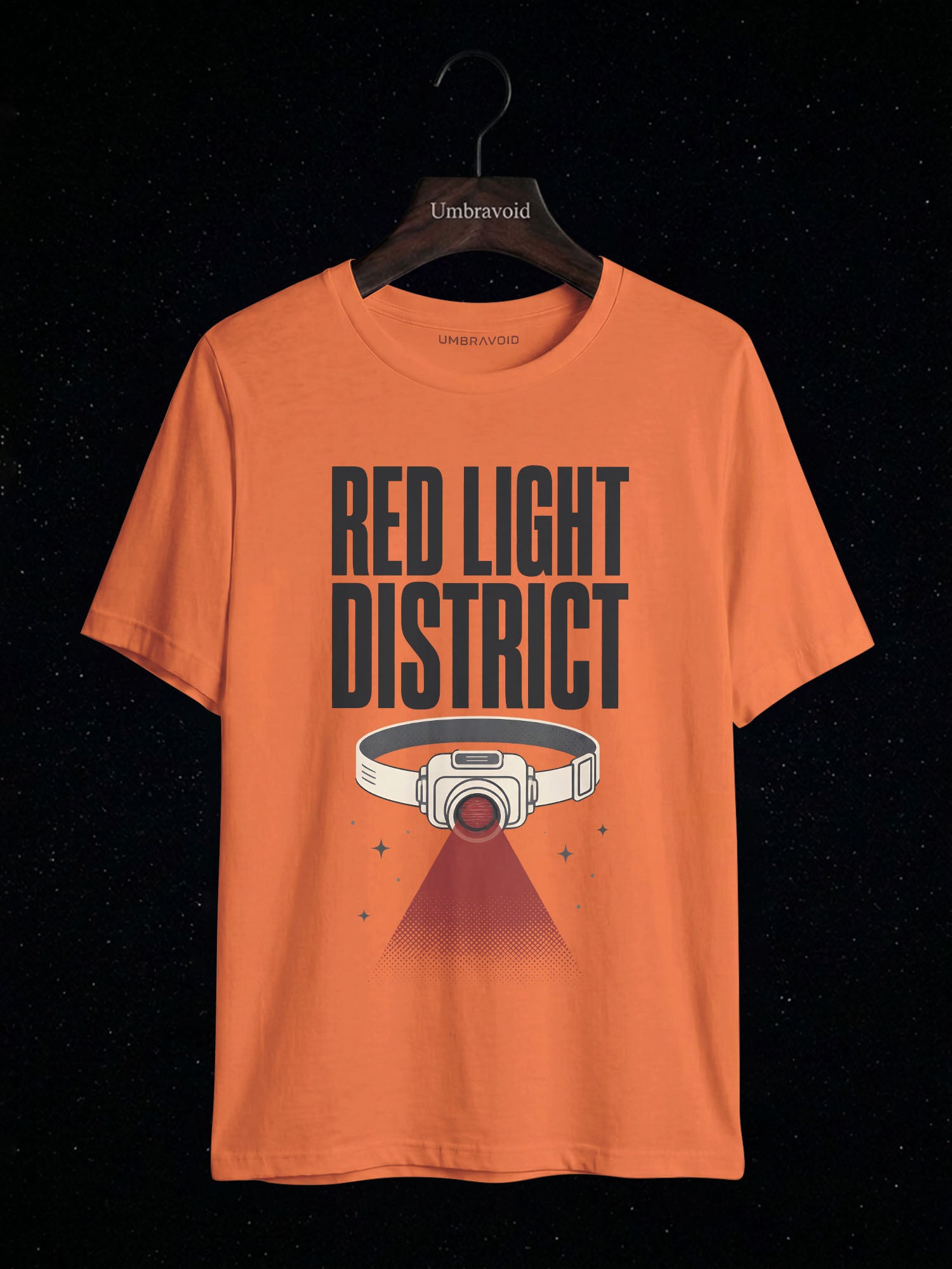 Red Light District astronomy t-shirt | Umbra Void