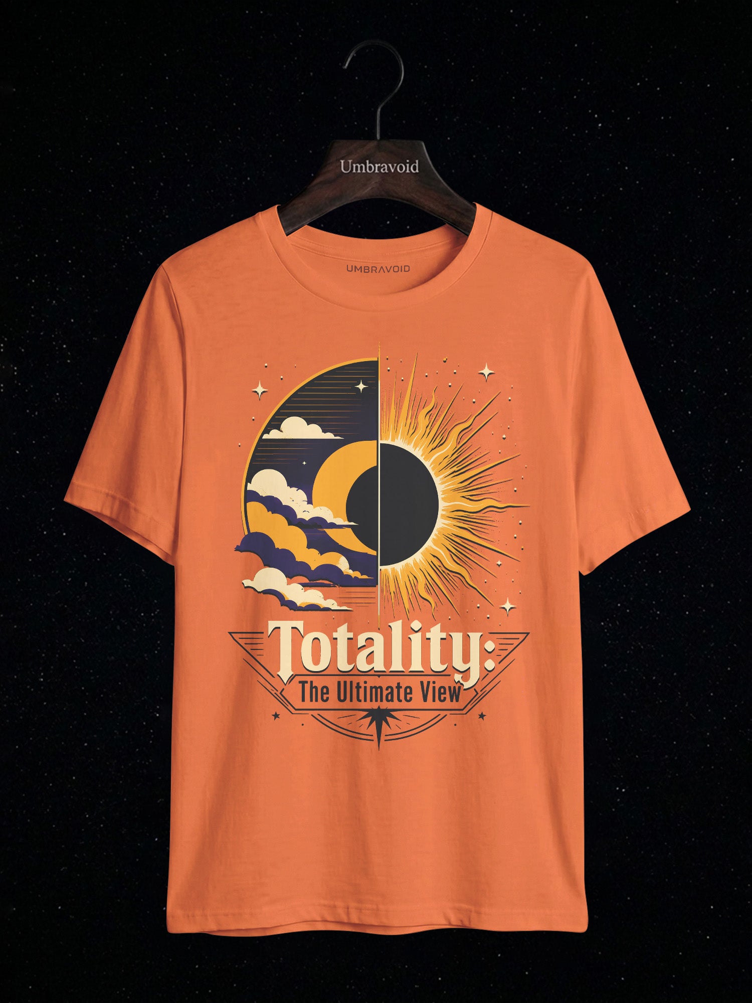 The Ultimate View astronomy t-shirt | Umbra Void