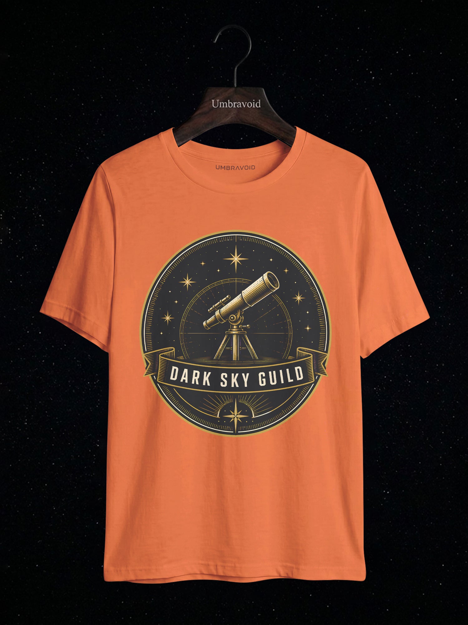 Dark Sky Guild astronomy t-shirt | Umbra Void