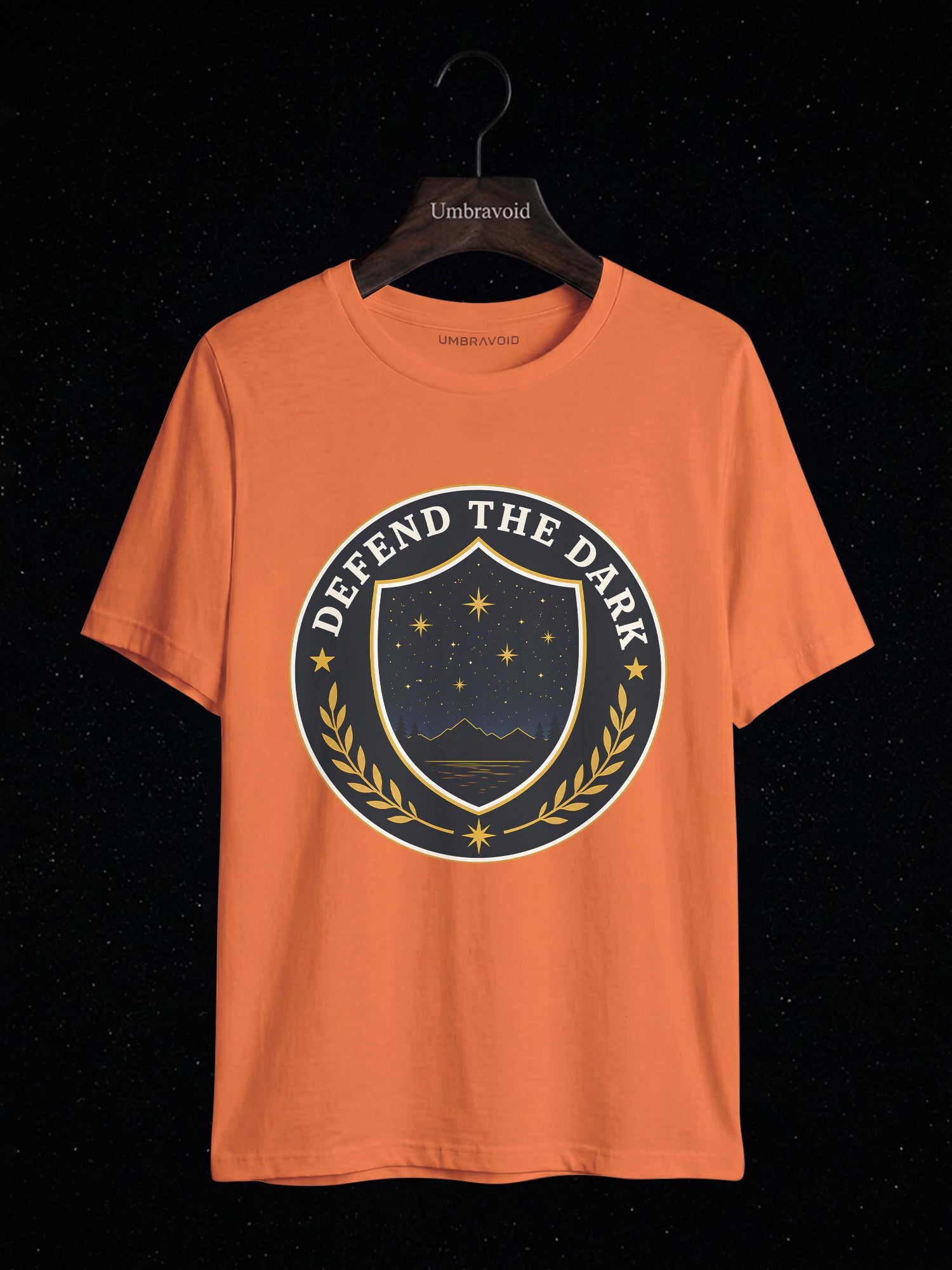 Defend The Dark astronomy t-shirt | Umbra Void