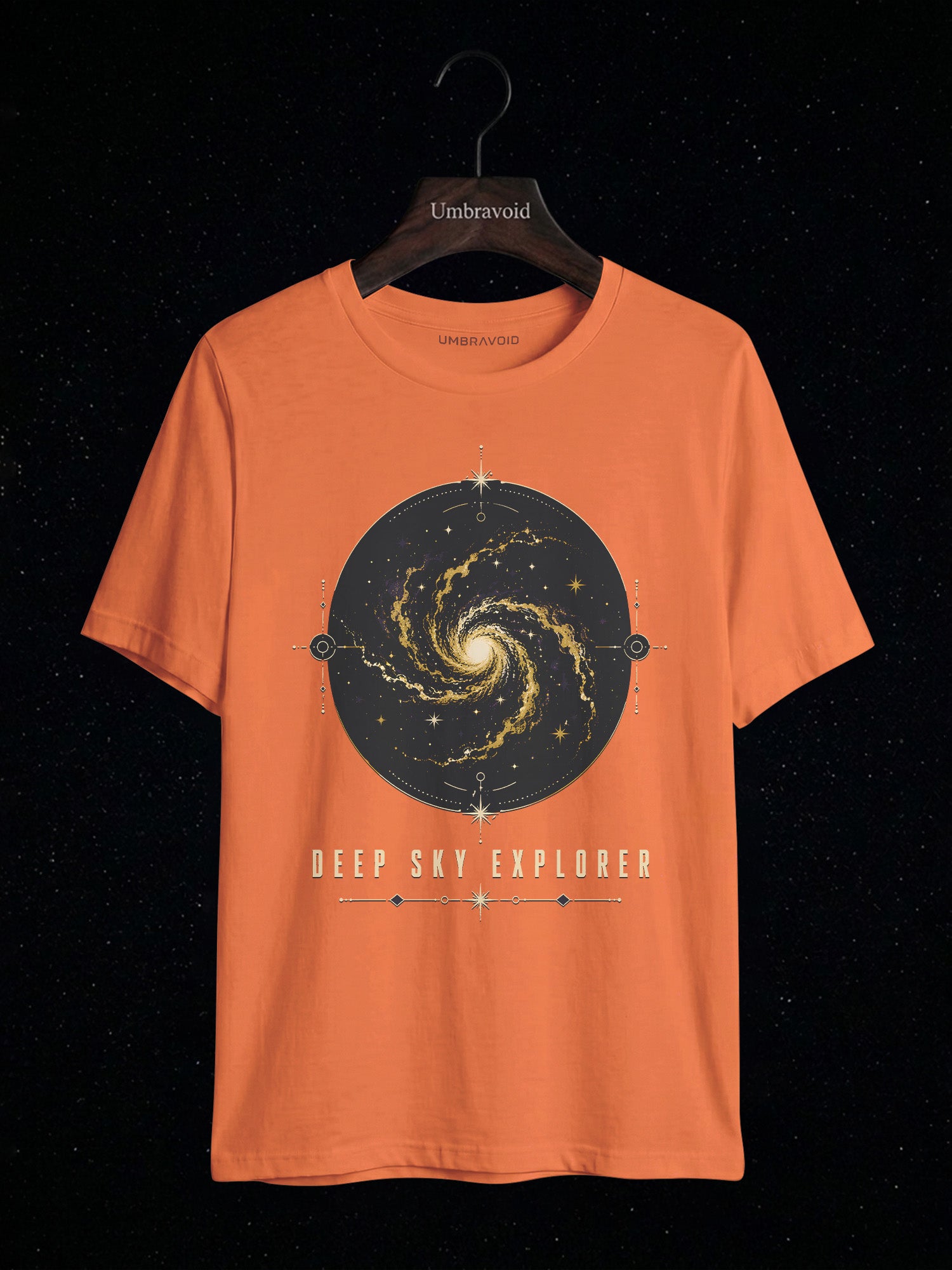 Deep Sky Explorer astronomy t-shirt | Umbra Void