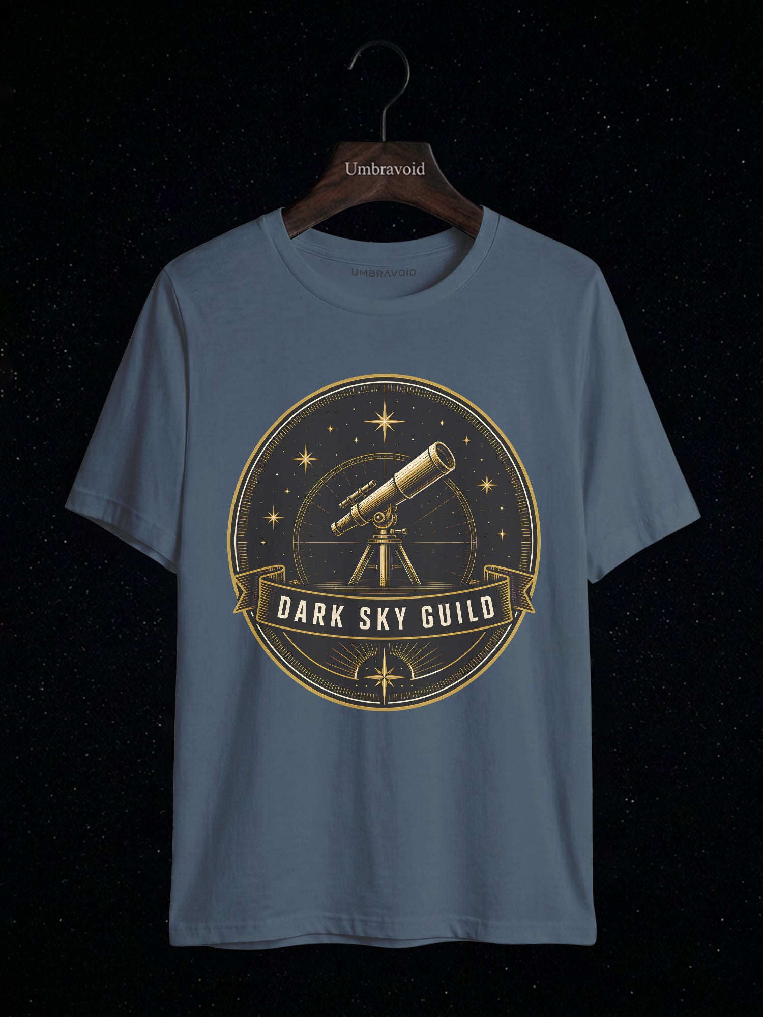 Dark Sky Guild astronomy t-shirt | Umbra Void