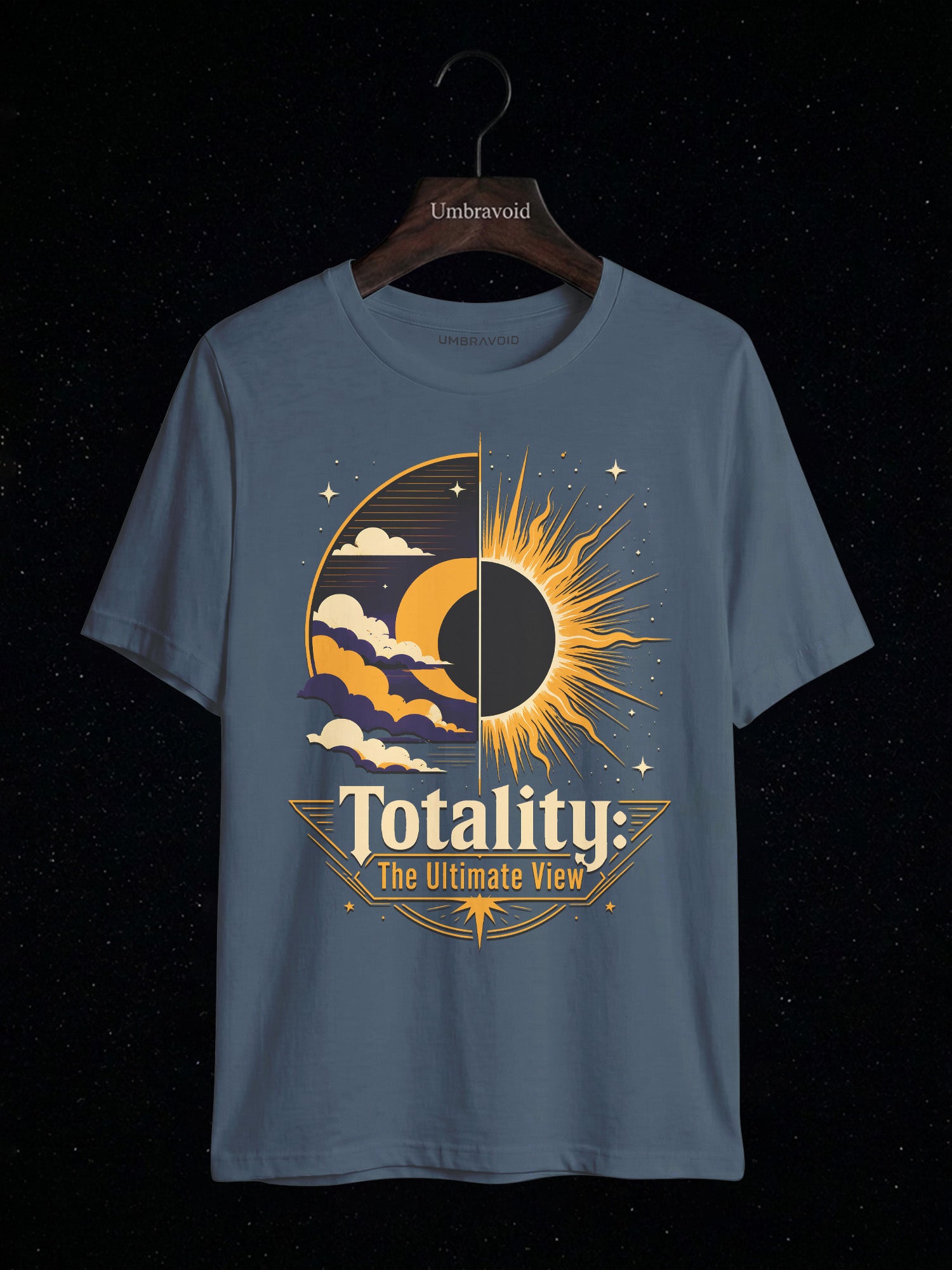 The Ultimate View astronomy t-shirt | Umbra Void