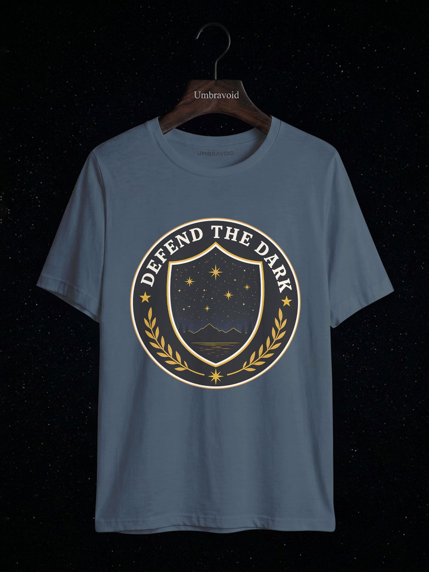 Defend The Dark astronomy t-shirt | Umbra Void