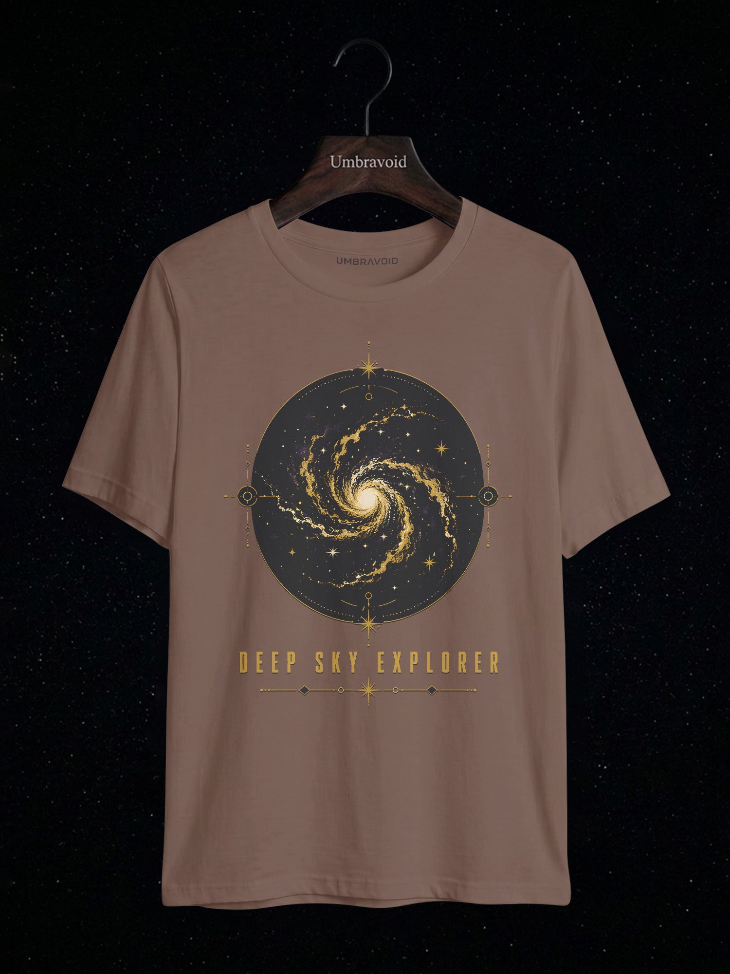 Deep Sky Explorer astronomy t-shirt | Umbra Void