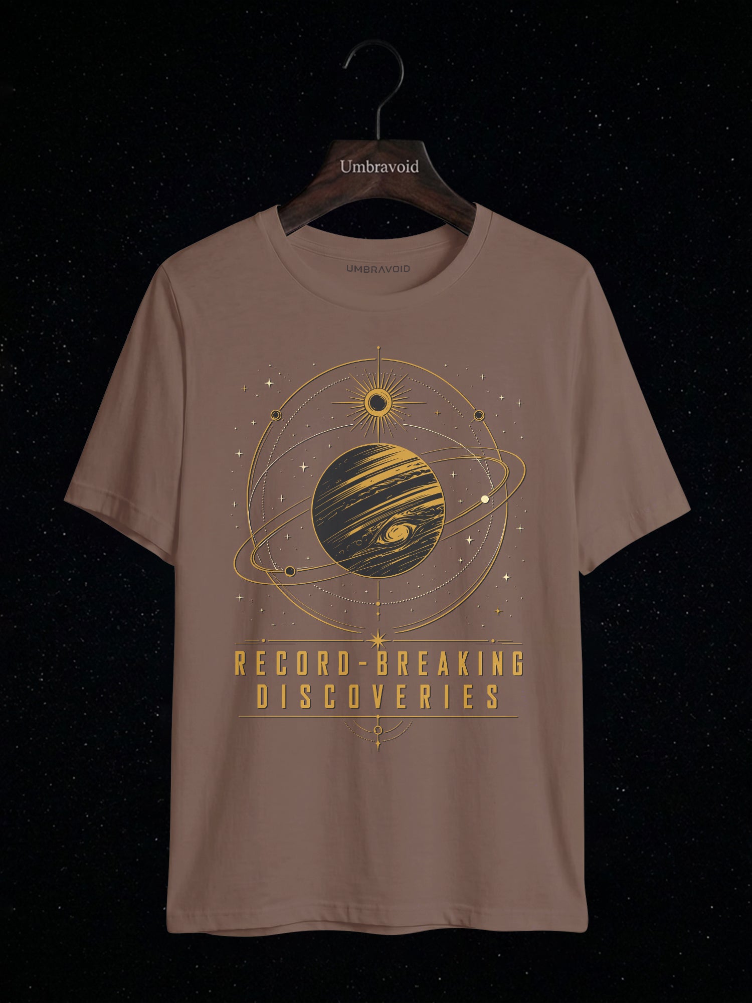 Record-Breaking Discoveries astronomy t-shirt | Umbra Void