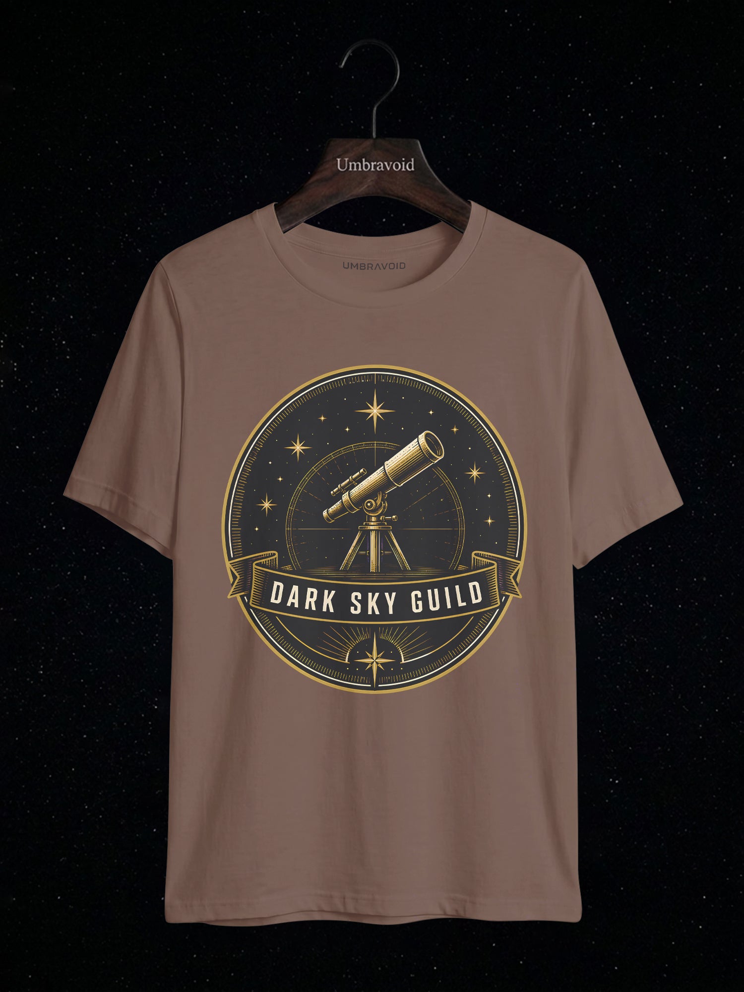 Dark Sky Guild astronomy t-shirt | Umbra Void