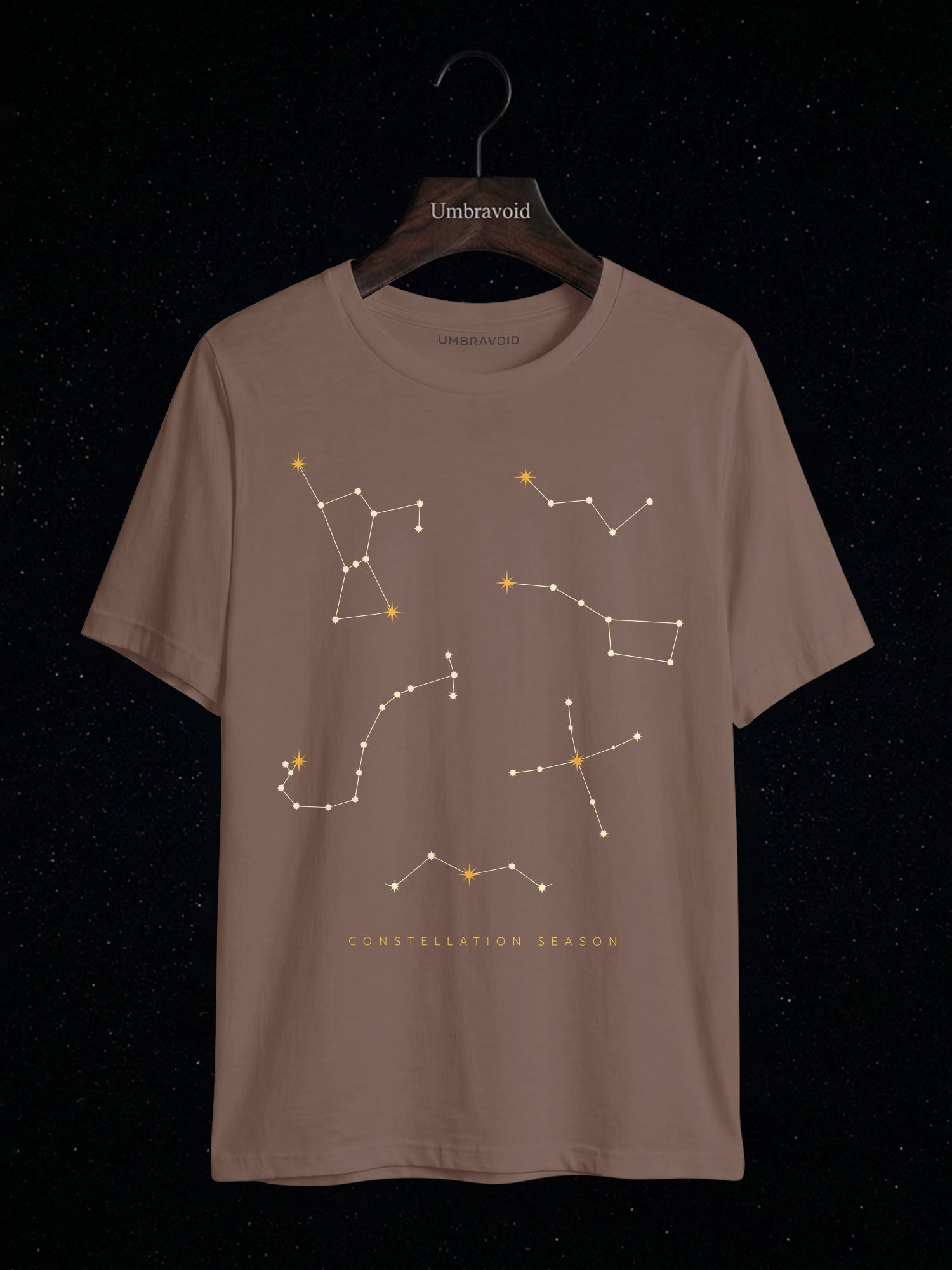 Constellation Season astronomy t-shirt | Umbra Void