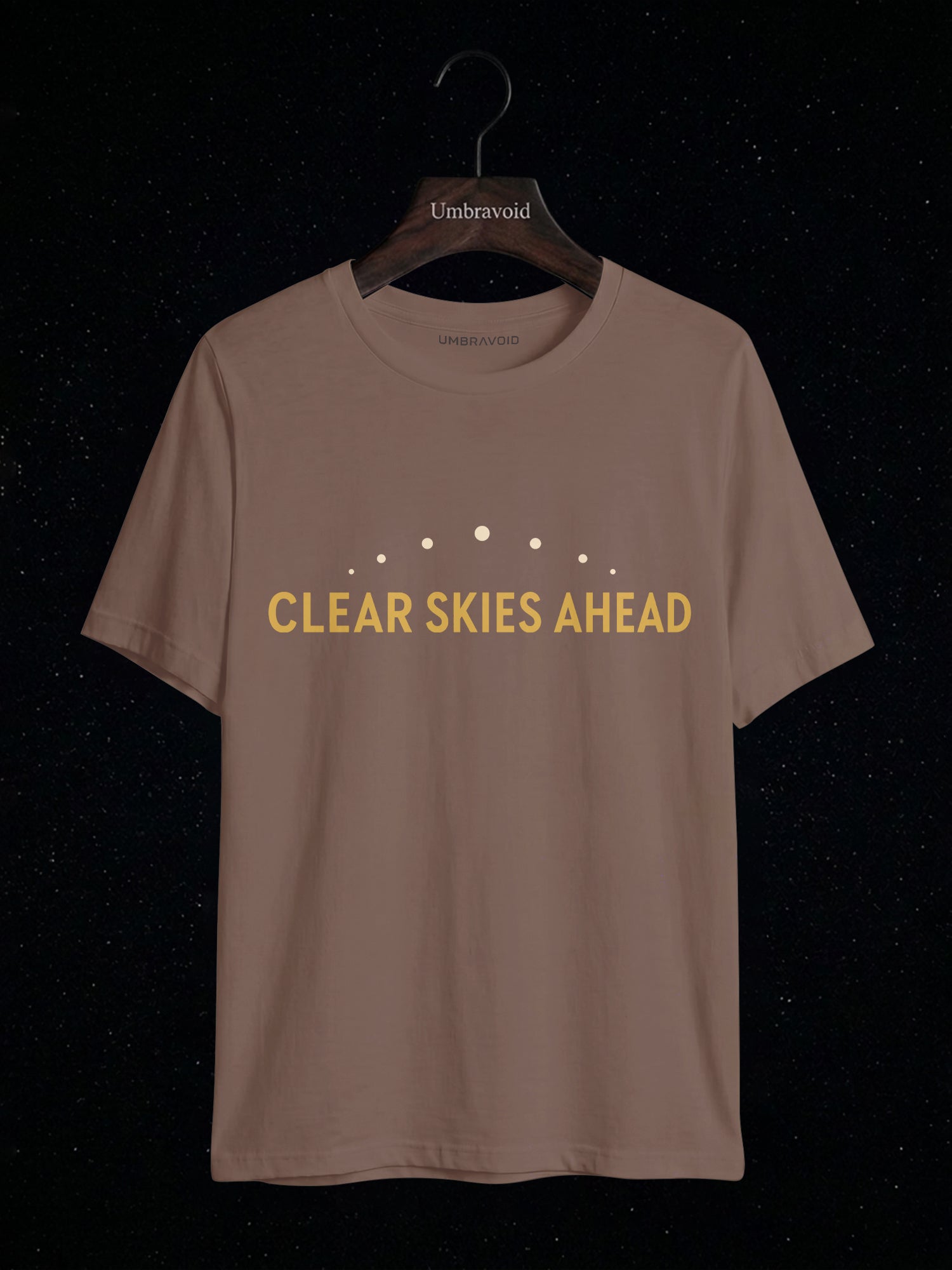 Clear Skies Ahead astronomy t-shirt | Umbra Void