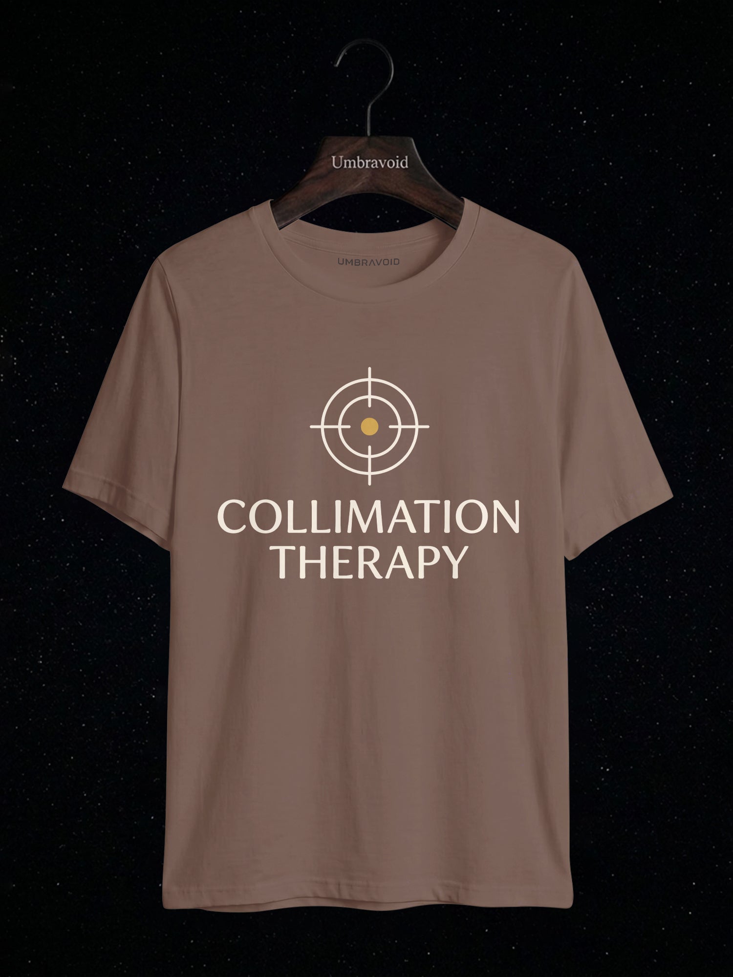 Collimation Therapy astronomy t-shirt | Umbra Void