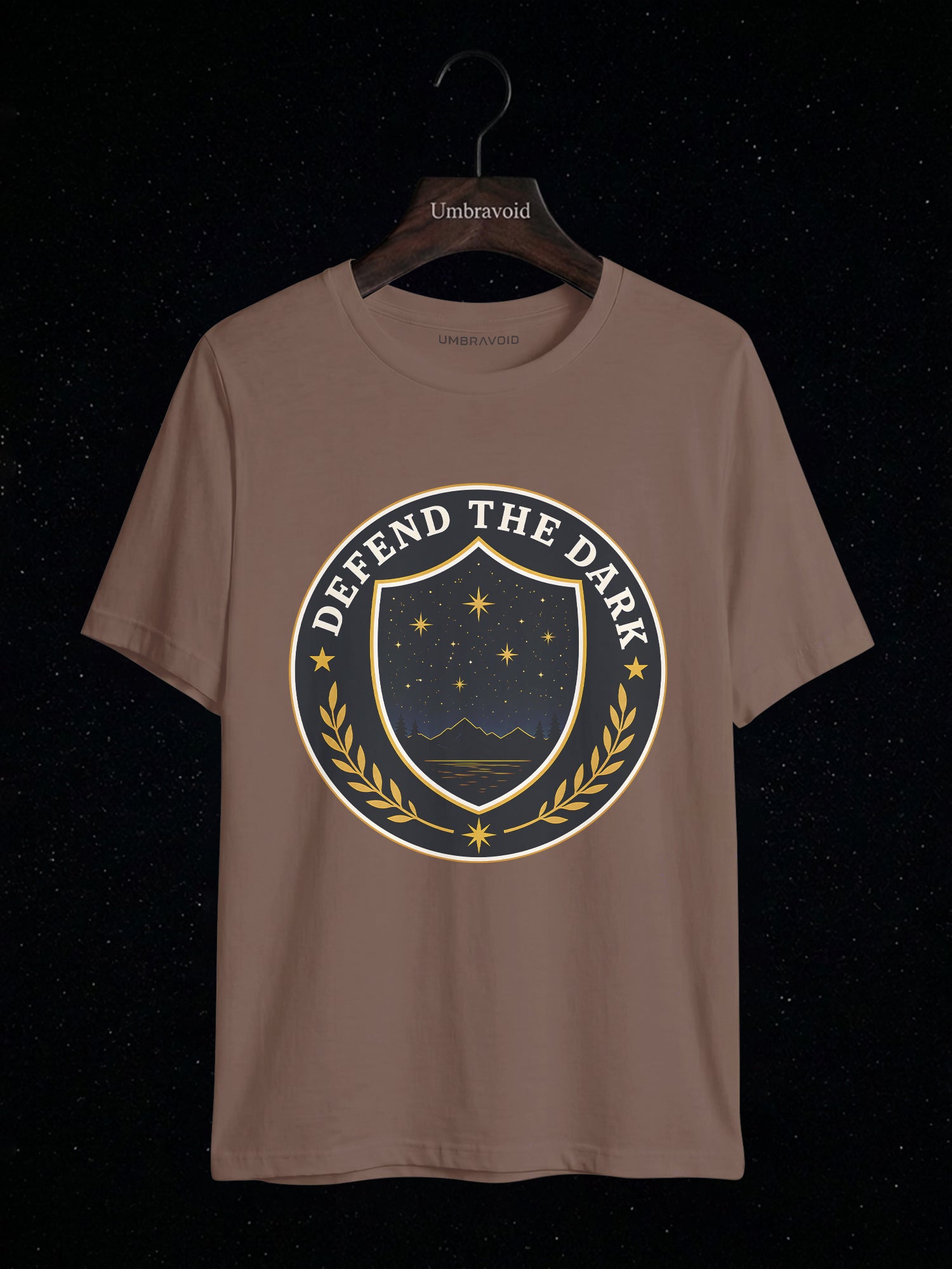 Defend The Dark astronomy t-shirt | Umbra Void