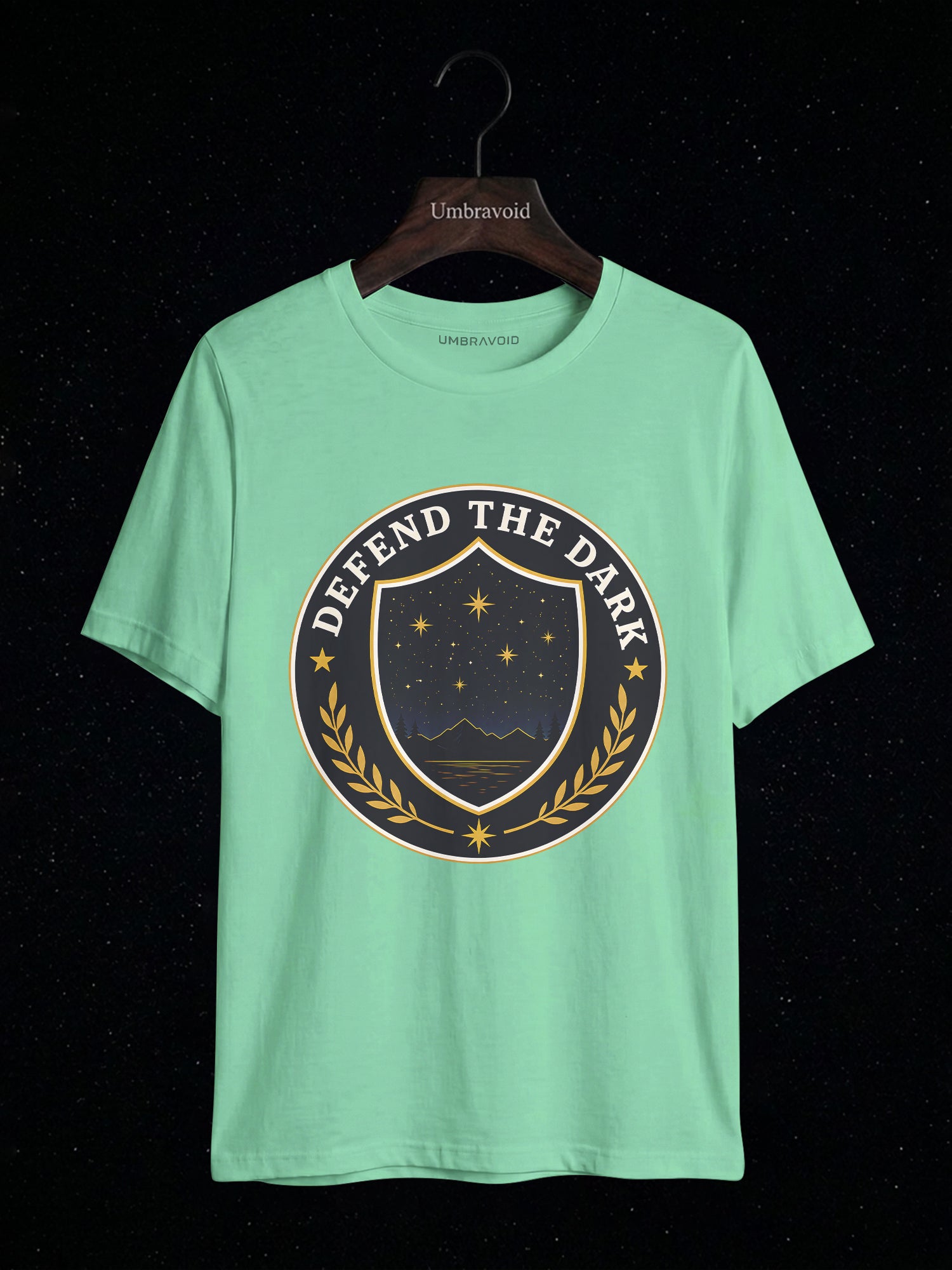Defend The Dark astronomy t-shirt | Umbra Void