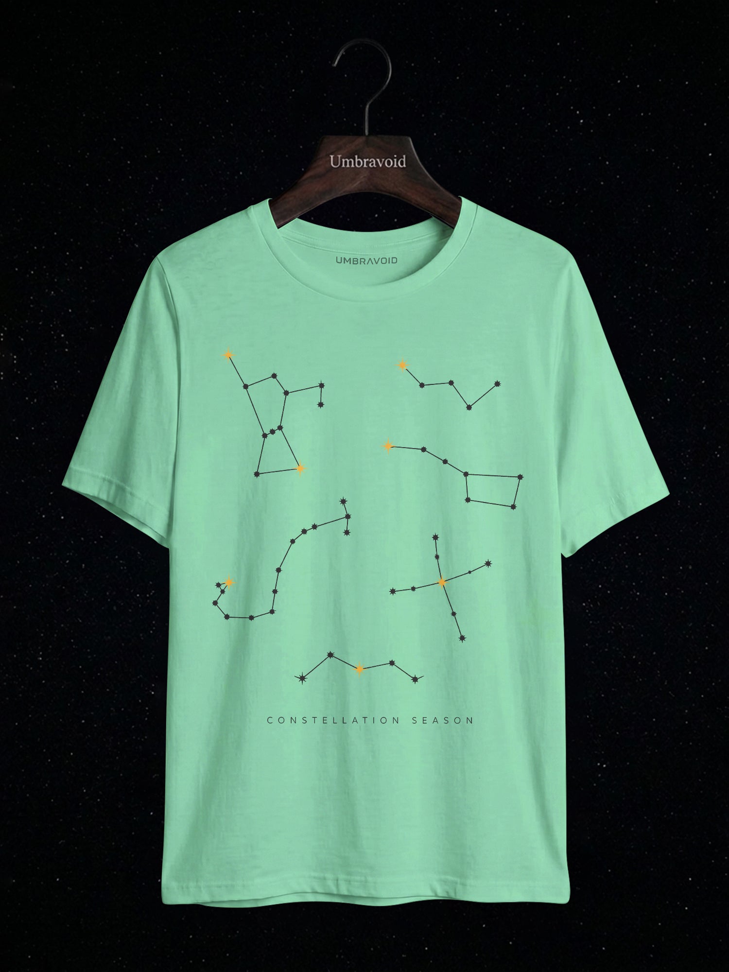 Constellation Season astronomy t-shirt | Umbra Void