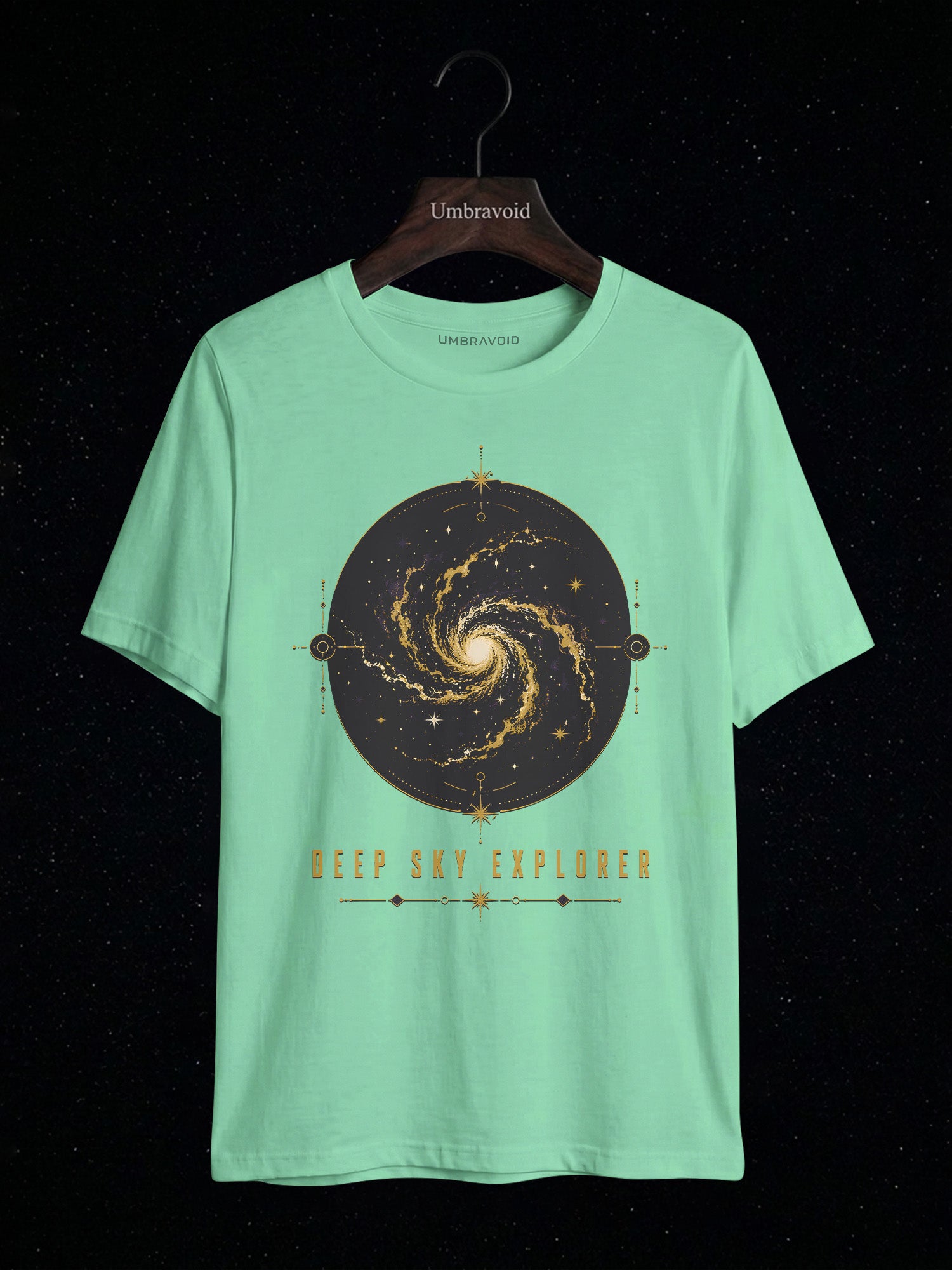 Deep Sky Explorer astronomy t-shirt | Umbra Void