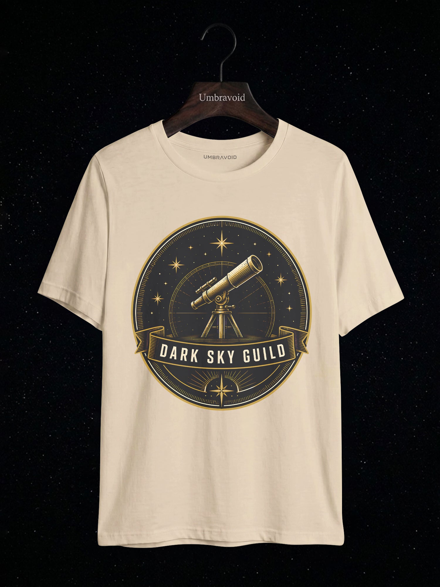 Dark Sky Guild astronomy t-shirt | Umbra Void