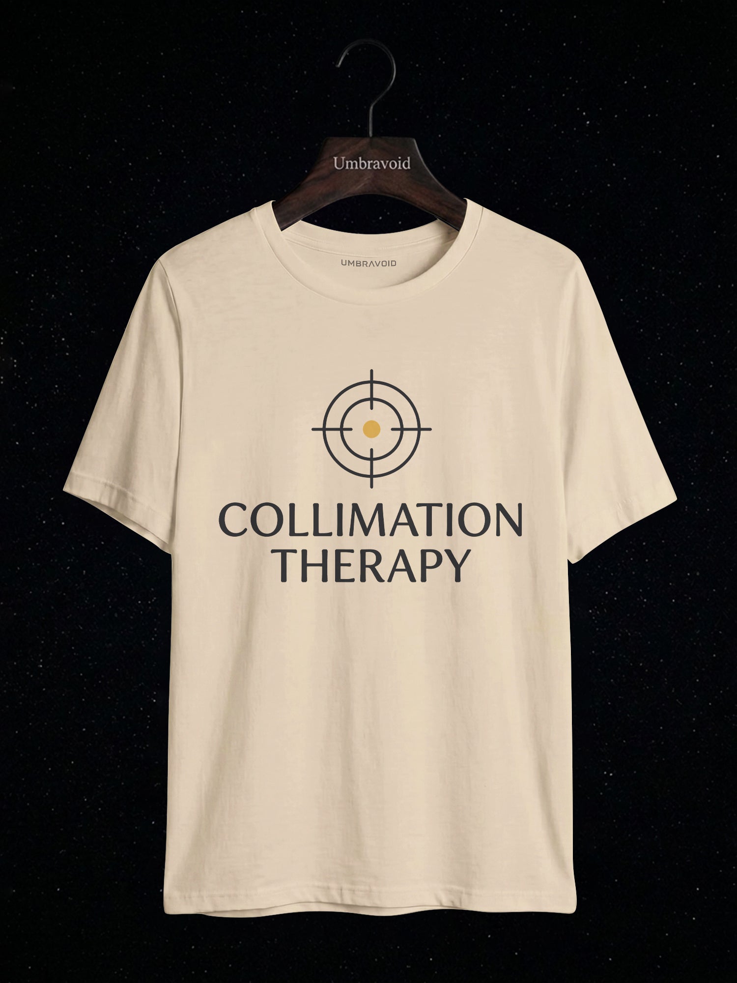 Collimation Therapy astronomy t-shirt | Umbra Void