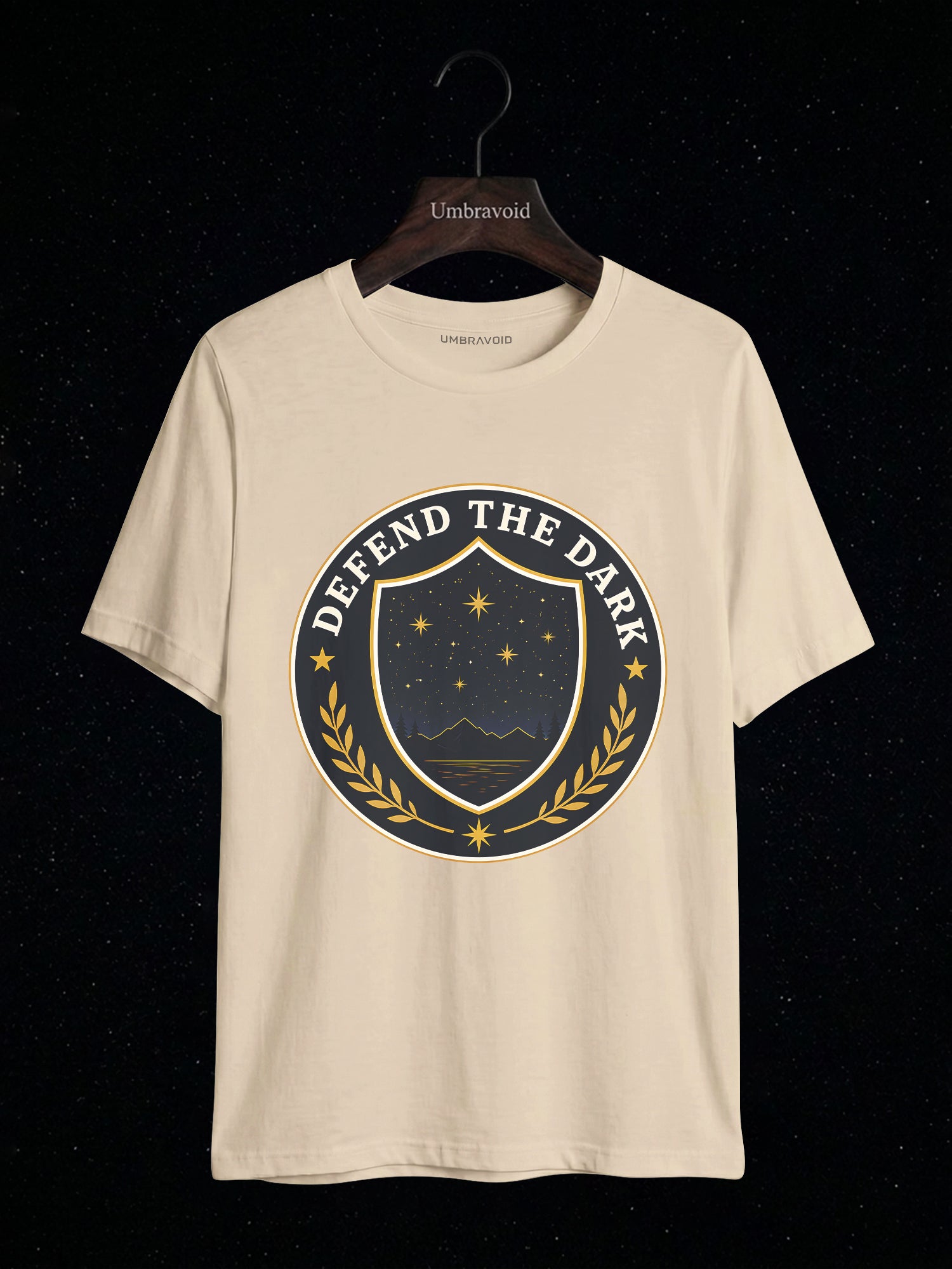 Defend The Dark astronomy t-shirt | Umbra Void