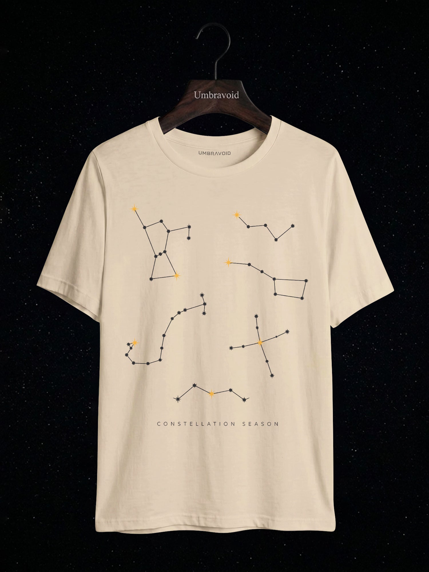 Constellation Season astronomy t-shirt | Umbra Void