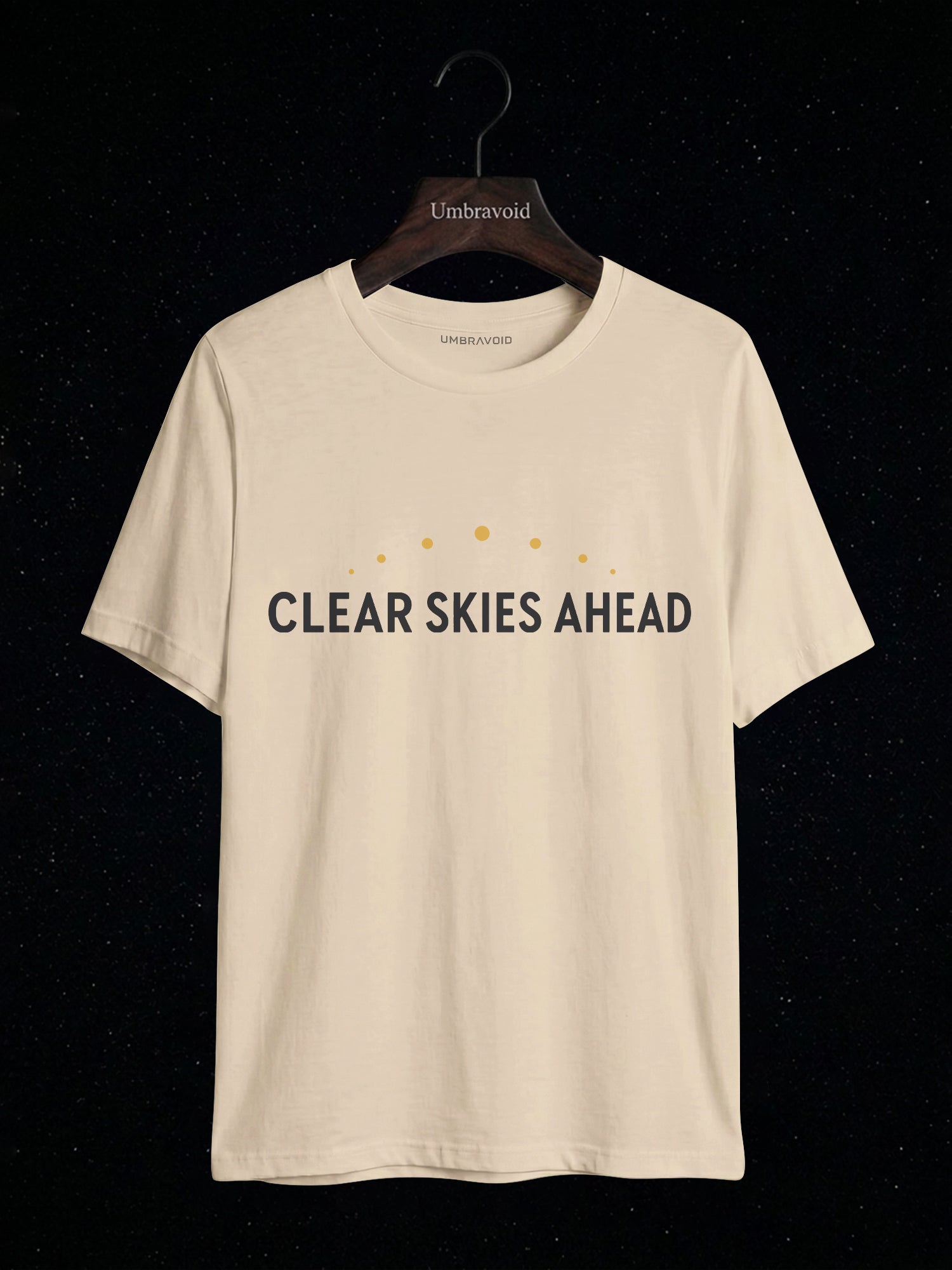 Clear Skies Ahead astronomy t-shirt | Umbra Void