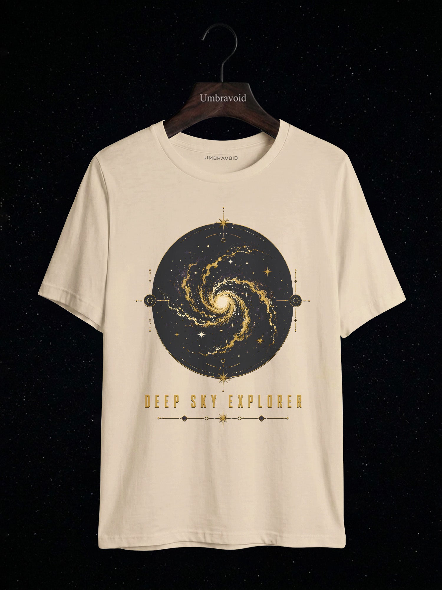 Deep Sky Explorer astronomy t-shirt | Umbra Void