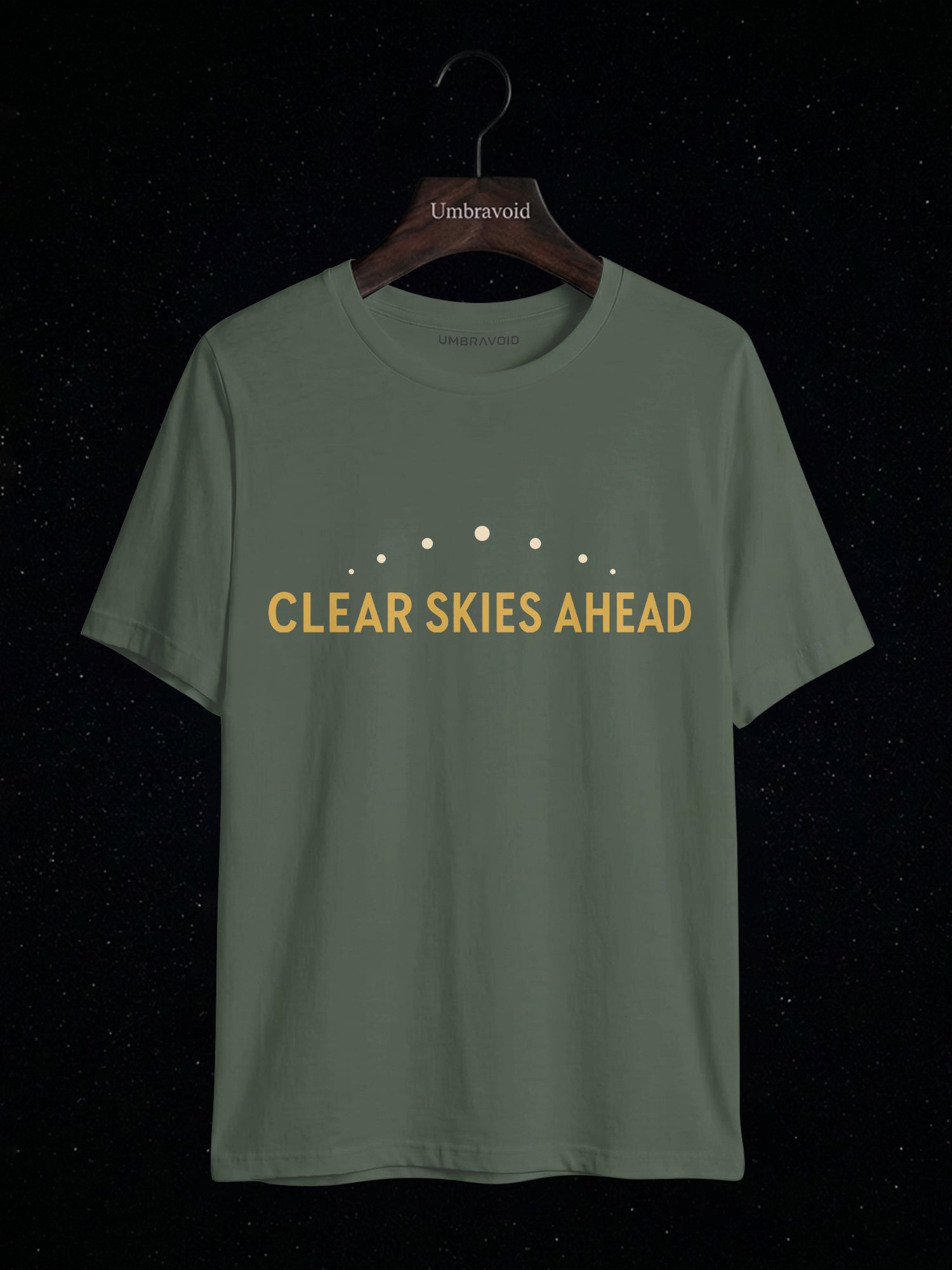 Clear Skies Ahead astronomy t-shirt | Umbra Void