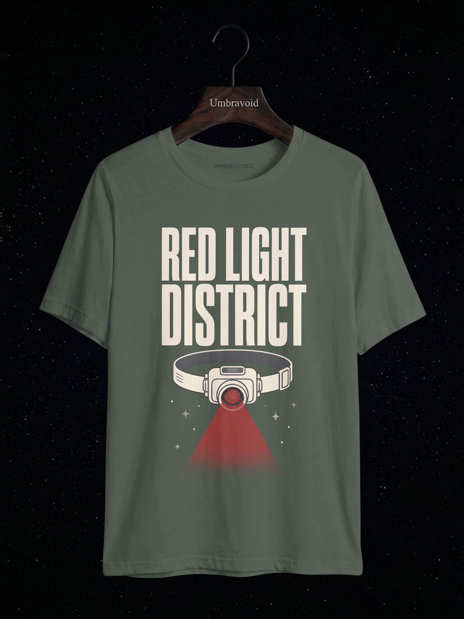 Red Light District astronomy t-shirt | Umbra Void