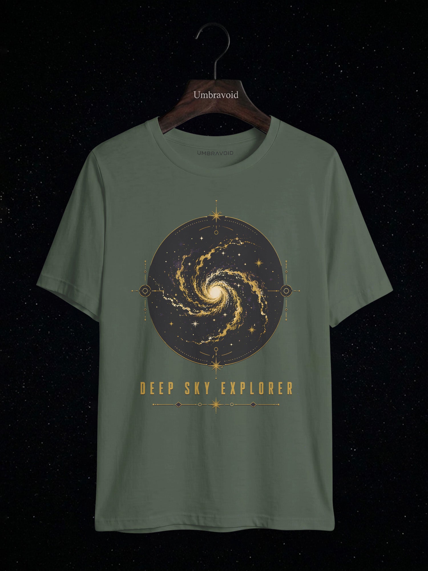 Deep Sky Explorer astronomy t-shirt | Umbra Void