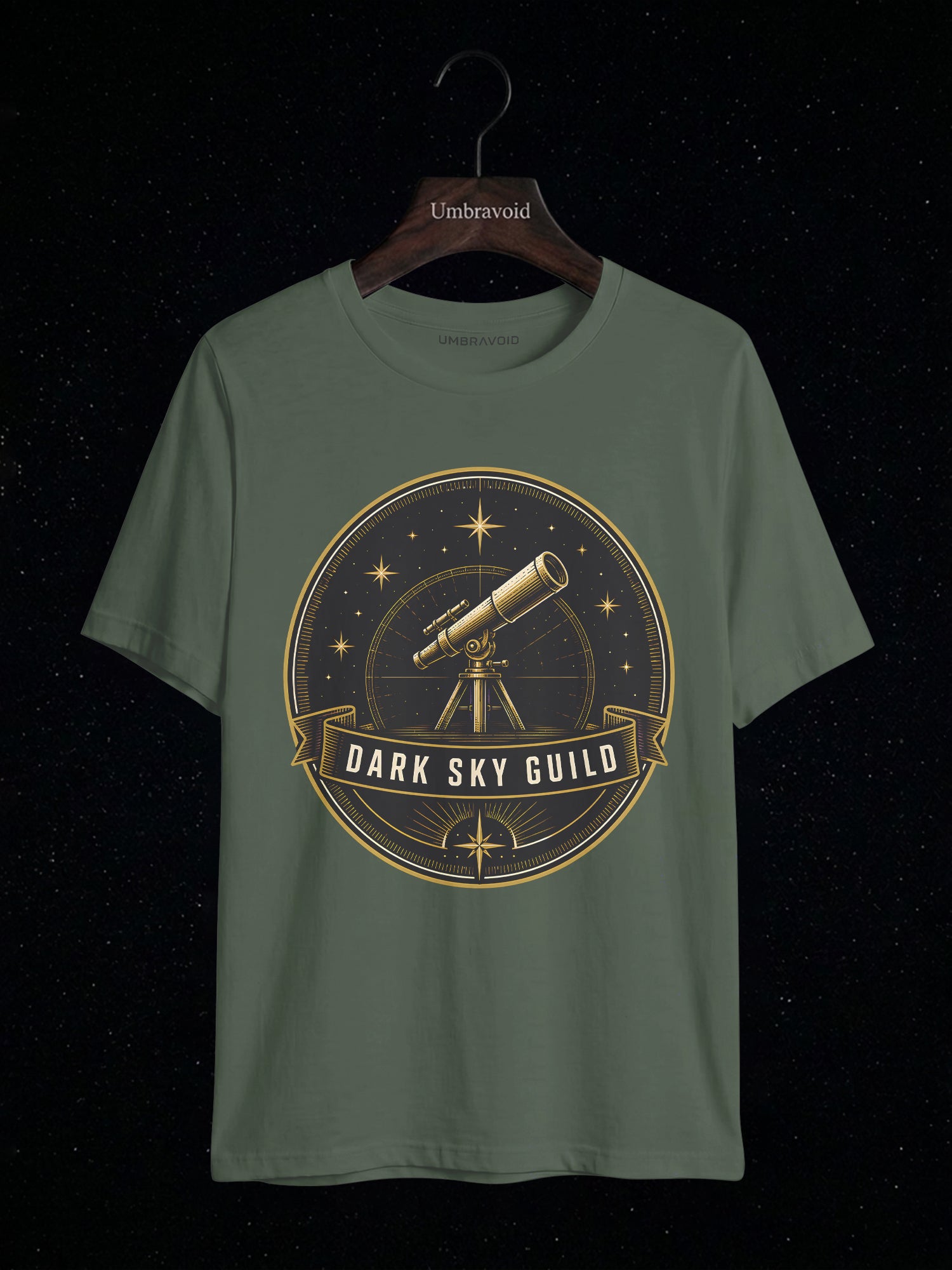 Dark Sky Guild astronomy t-shirt | Umbra Void