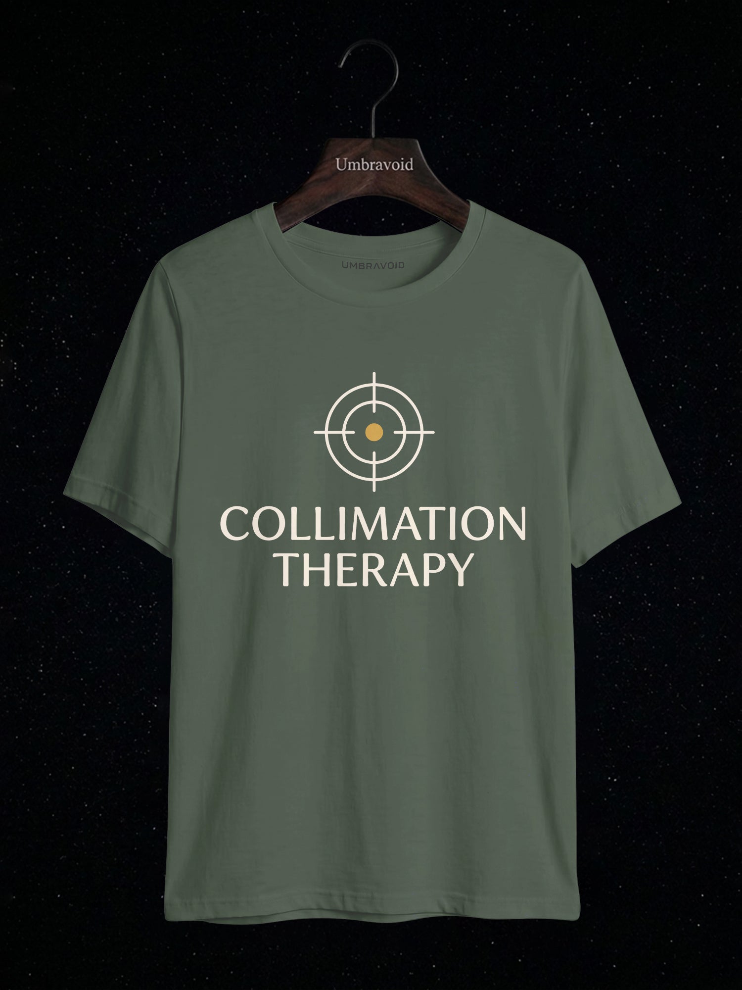 Collimation Therapy astronomy t-shirt | Umbra Void
