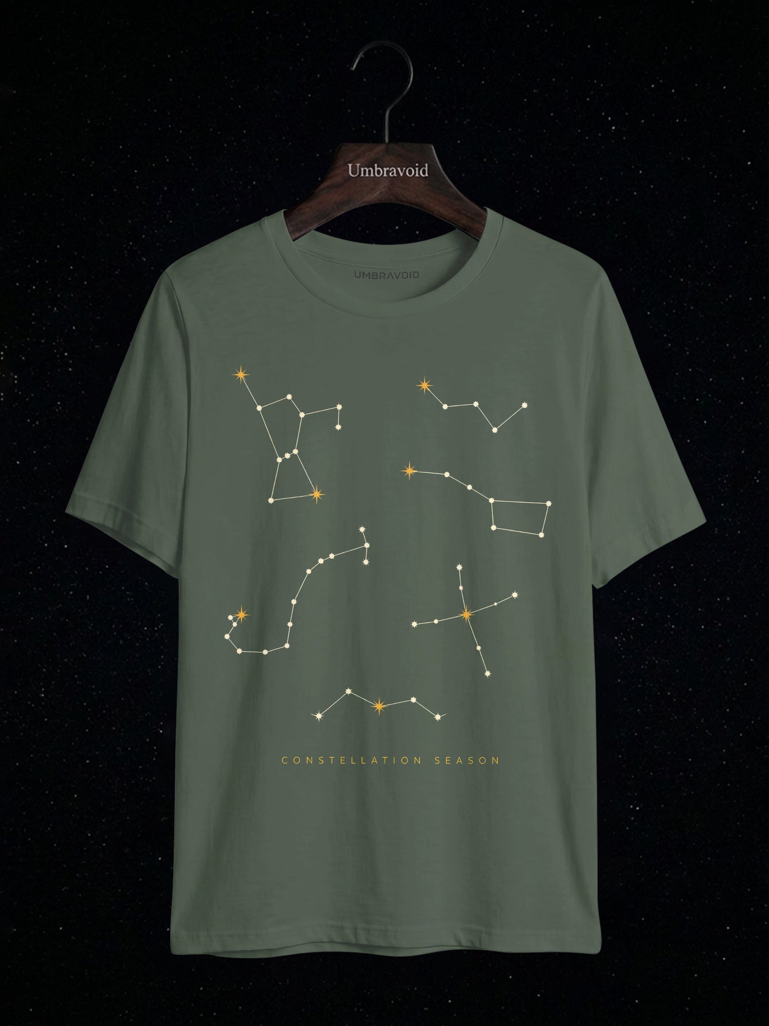 Constellation Season astronomy t-shirt | Umbra Void