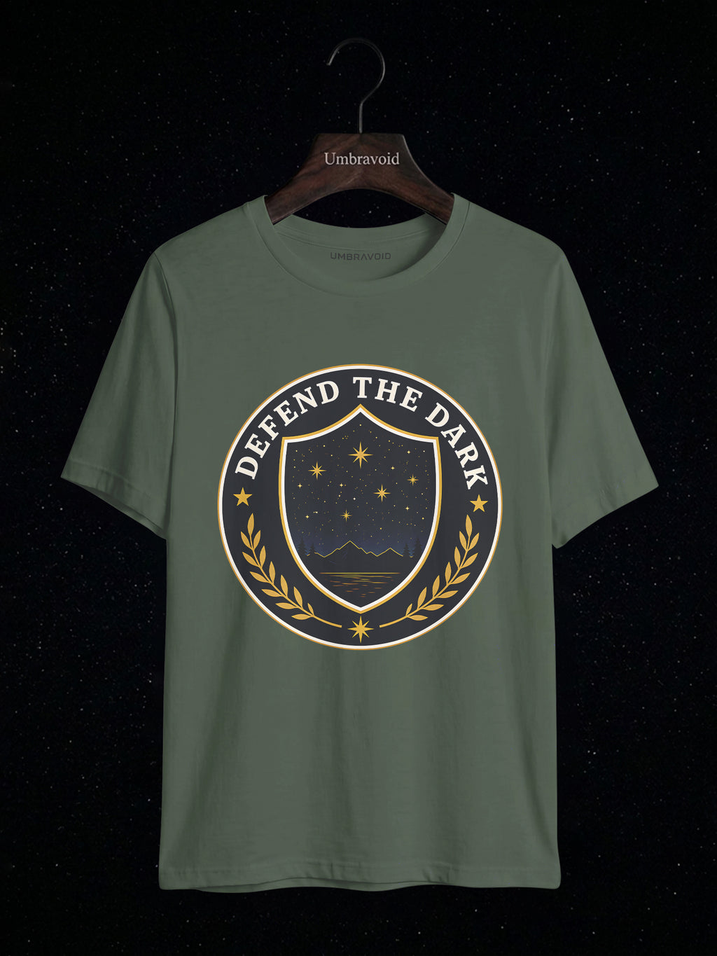 Defend The Dark astronomy t-shirt | Umbra Void