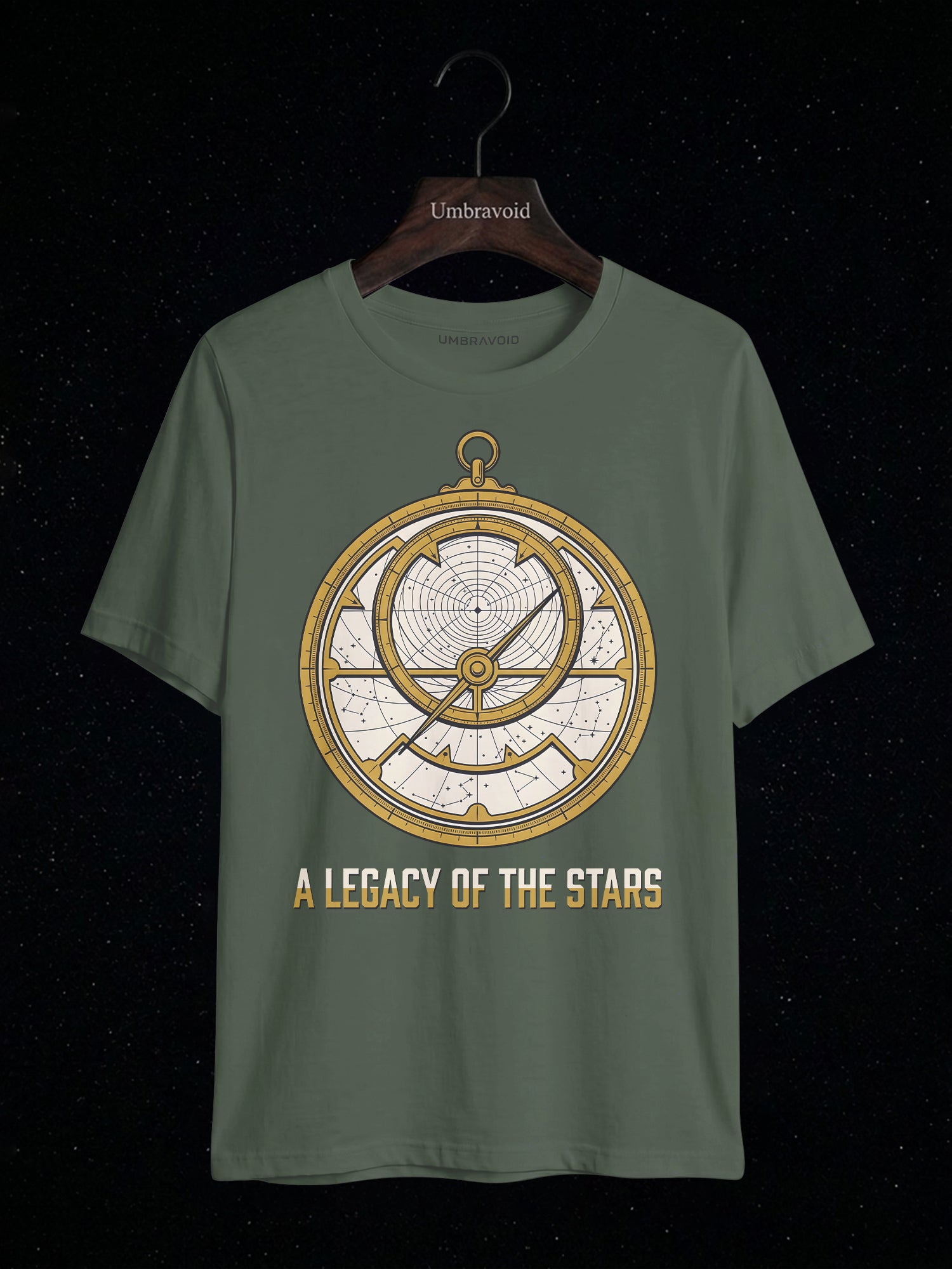 A Legacy Of The Stars astronomy t-shirt | Umbra Void