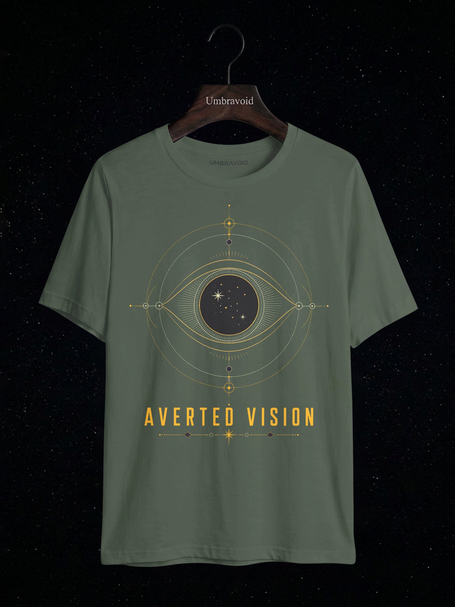 Averted Vision astronomy t-shirt | Umbra Void