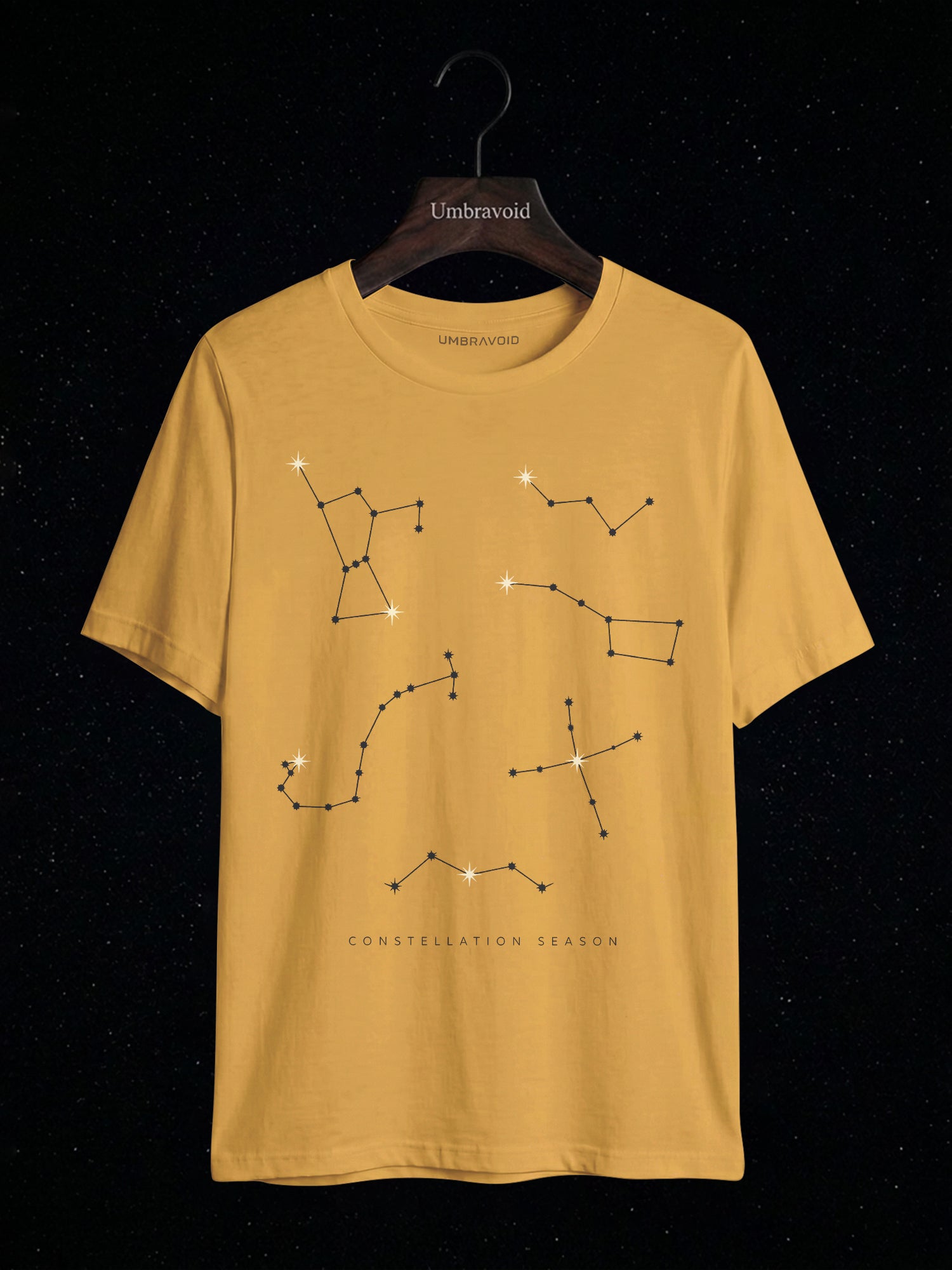 Constellation Season astronomy t-shirt | Umbra Void