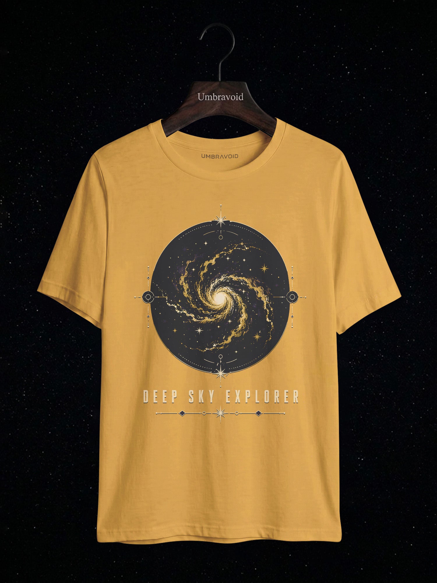Deep Sky Explorer astronomy t-shirt | Umbra Void