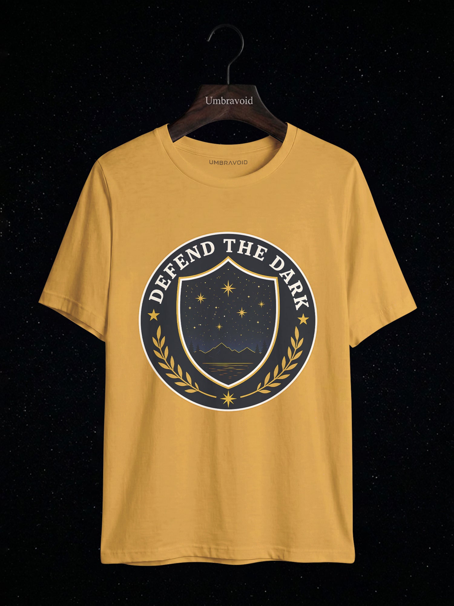 Defend The Dark astronomy t-shirt | Umbra Void