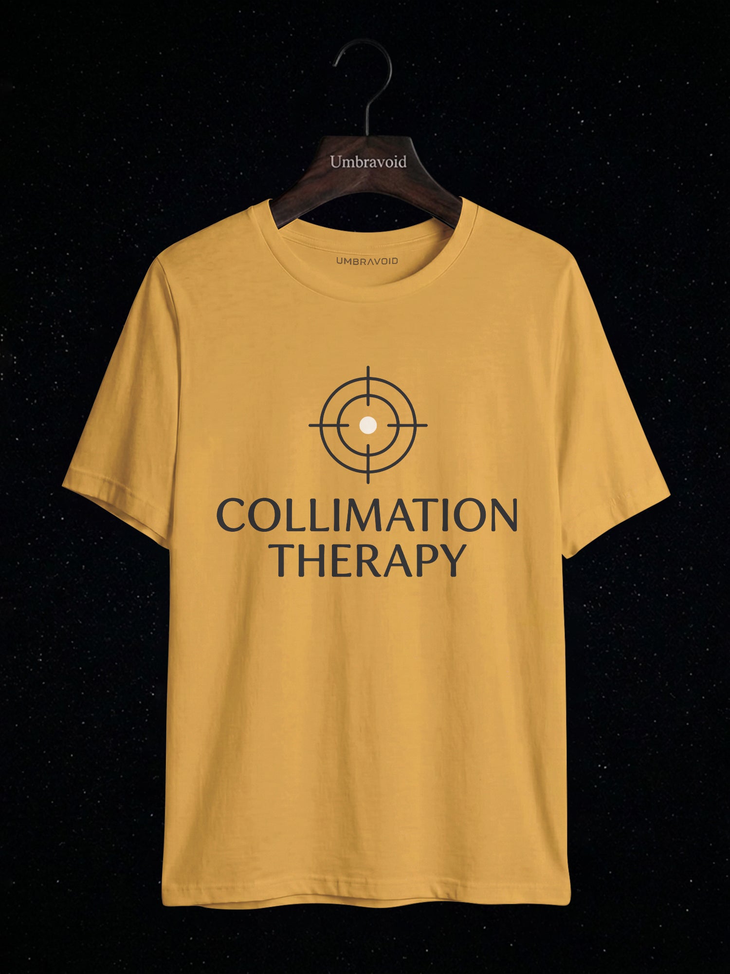 Collimation Therapy astronomy t-shirt | Umbra Void