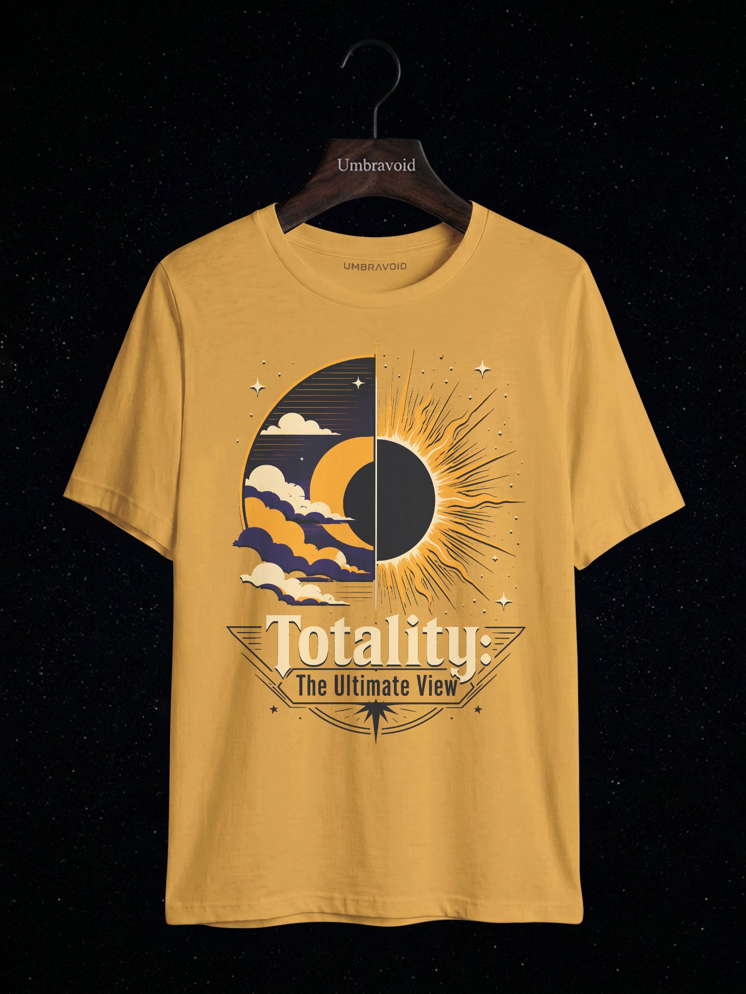 The Ultimate View astronomy t-shirt | Umbra Void