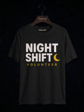 Night Shift Volunteer astronomy t-shirt | Umbra Void