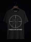 Finder Scope Optimist astronomy t-shirt | Umbra Void