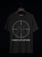 Finder Scope Optimist astronomy t-shirt | Umbra Void
