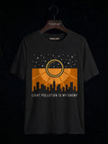 Light Pollution Is My Enemy astronomy t-shirt | Umbra Void