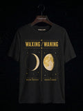 Waxing / Waning astronomy t-shirt | Umbra Void