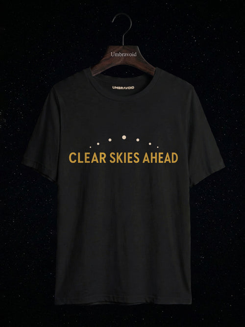 Clear Skies Ahead astronomy t-shirt | Umbra Void